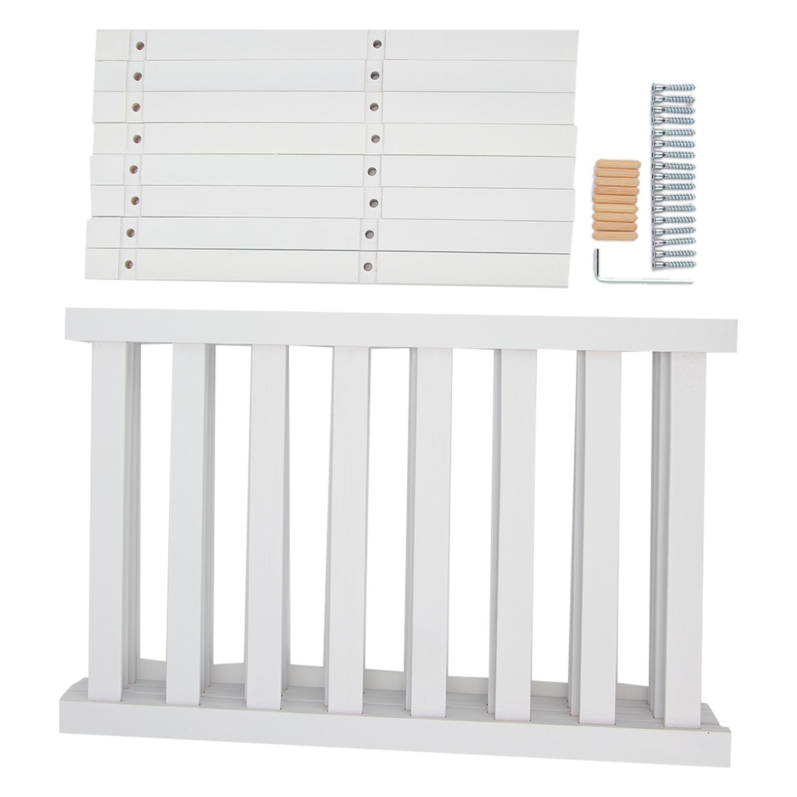 4 Tier Shoe Rack White Stackable Shoes Rack Organizer Multifunctional Bamboo Shoe Rack for Home Hotel Dorm
