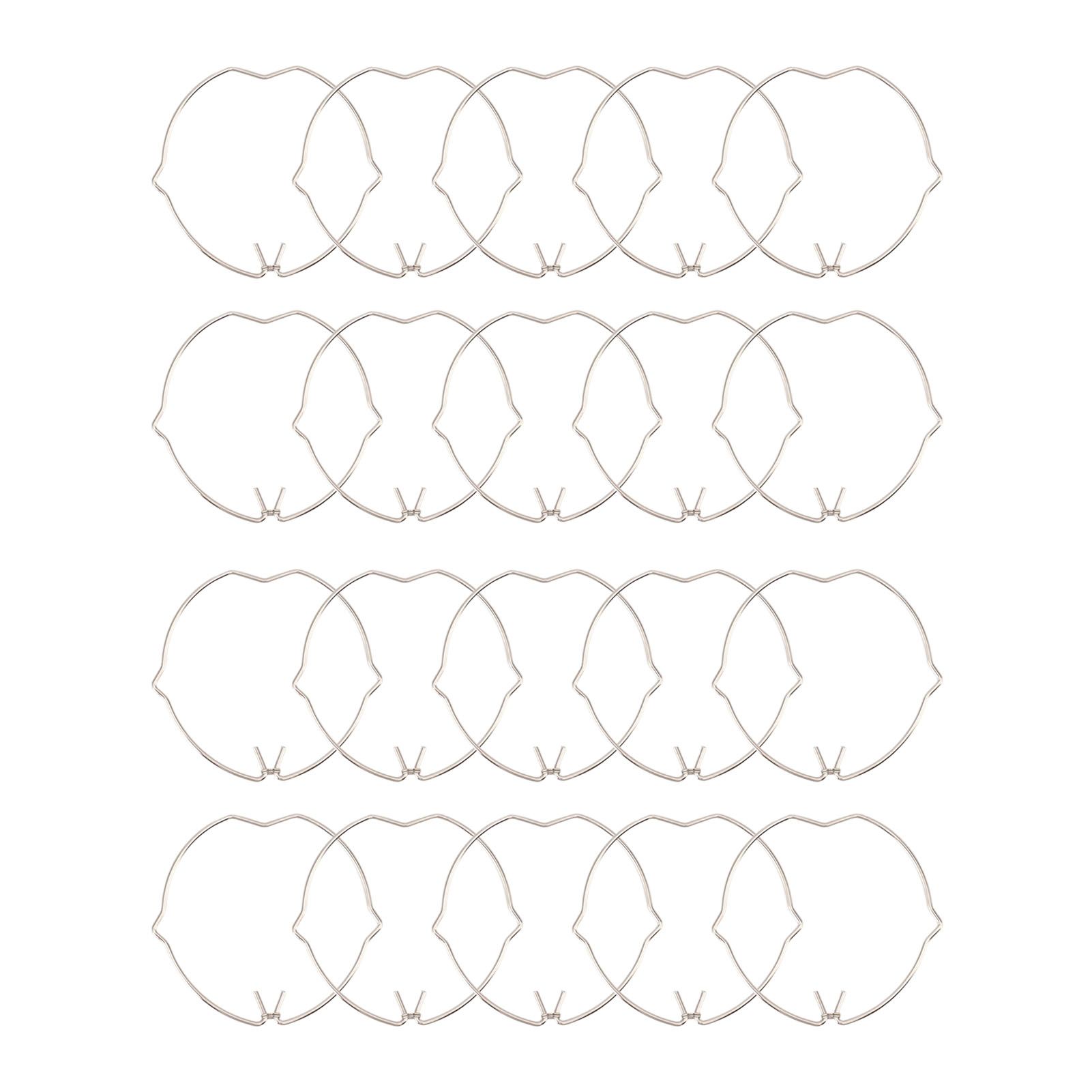 20PCS MR16 Downlight Retaining Spring Clips Smooth Surface Exquisite Craftsmanship for Spotlight