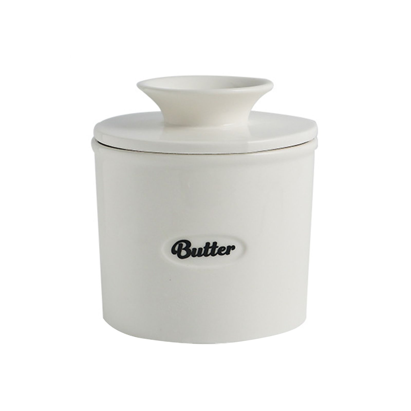 Ceramic Butter Keeper Multipurpose Large Capacity Safe Eco Friendly Ceramic Butter Tank