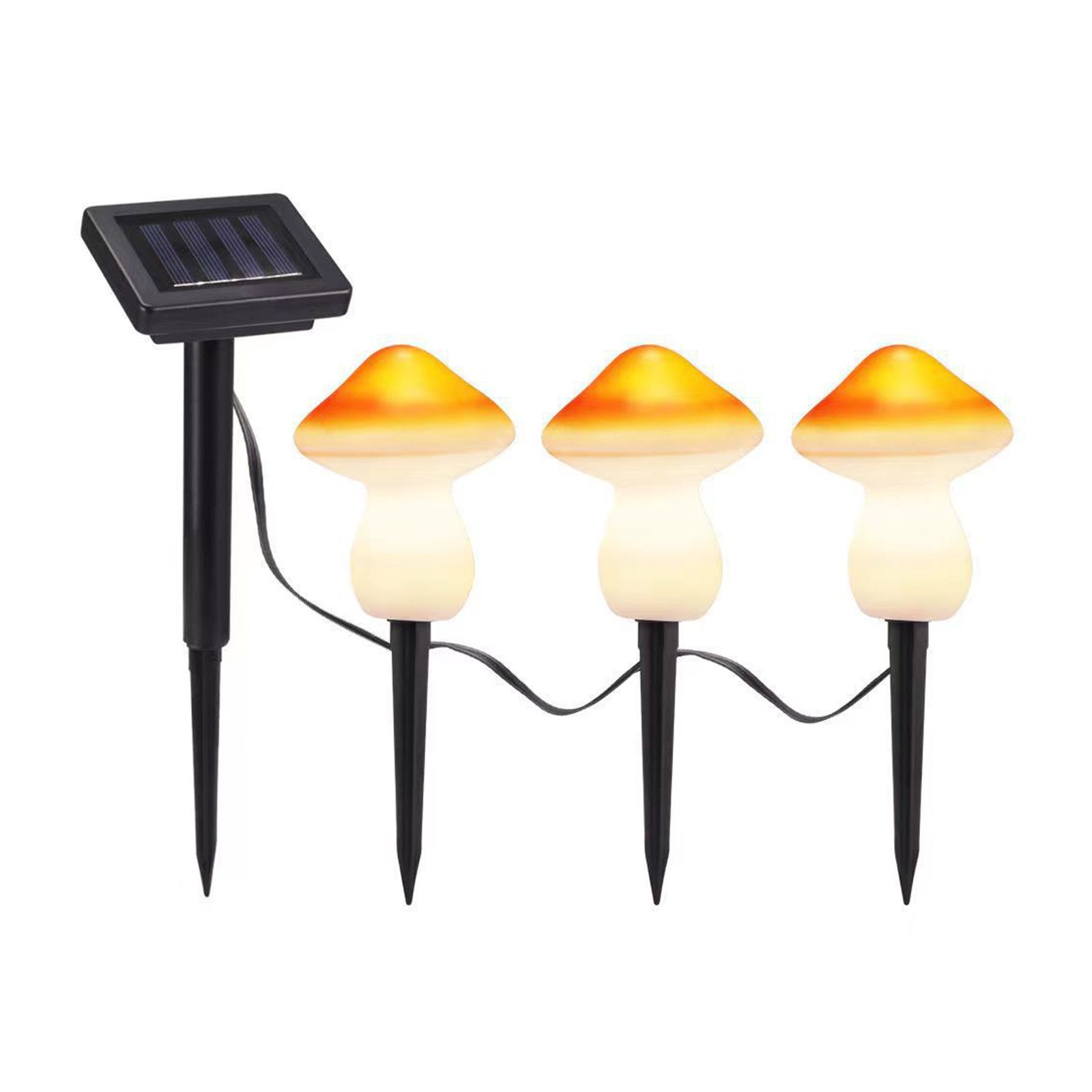 Lawn Garden Mushroom Lights LED Mushroom Lights String Outdoor Decorative Lights