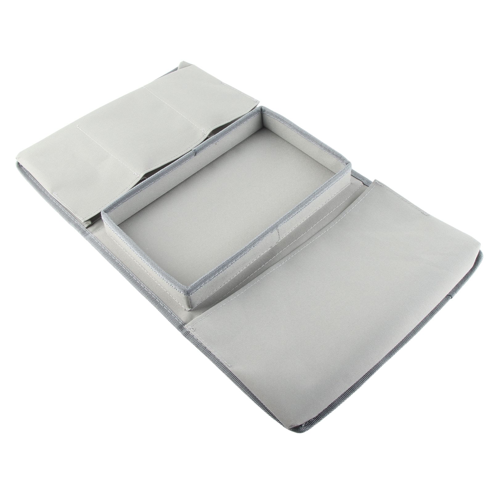 Sofa Armrest Organizer 600D Oxford Cloth Multi Pocket Couch Armrest Storage Bag TV Remote Holder for Cellphone Tablet Book Magazines Coffee
