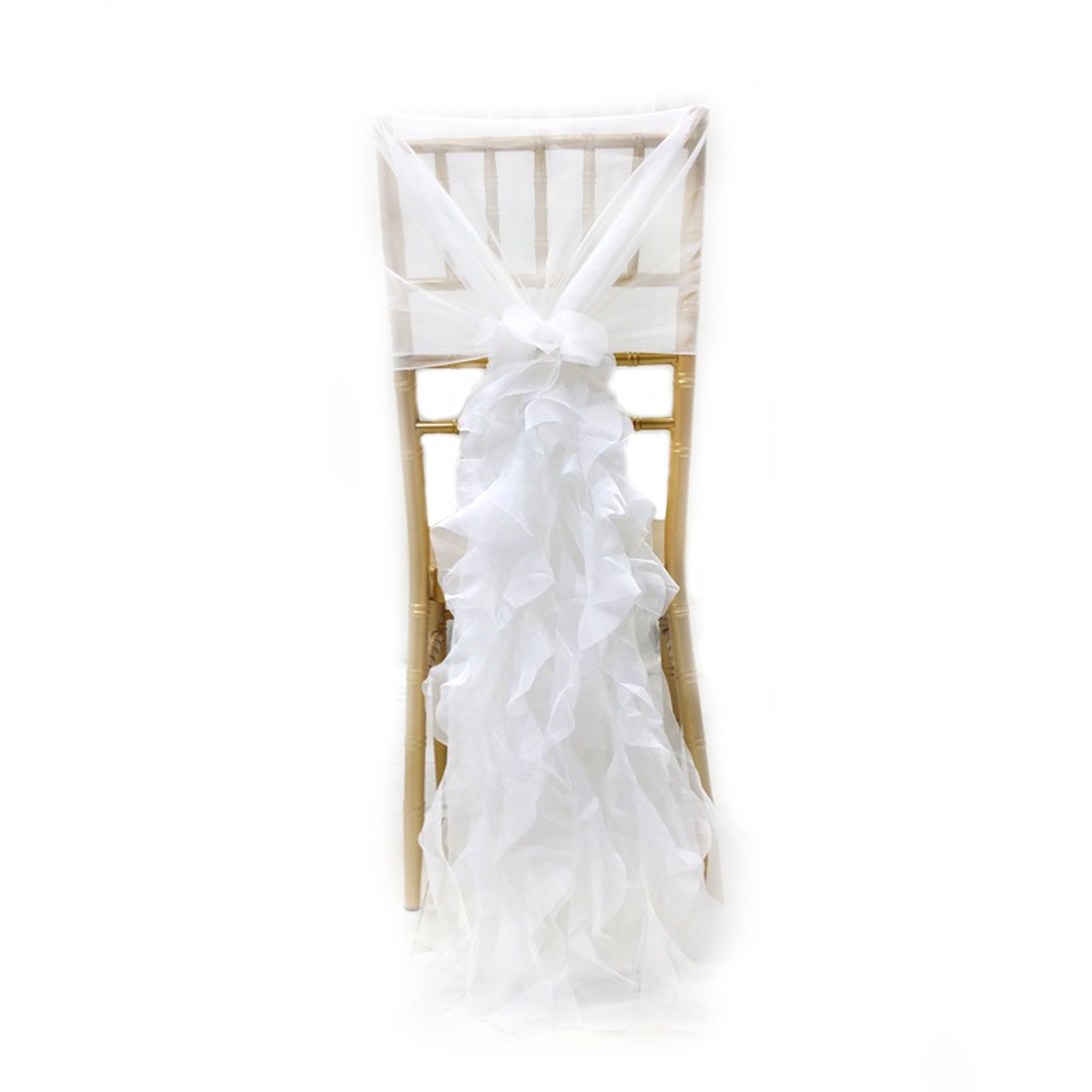 Outdoor Wedding Chair Back Decoration Chair Back Flower European Wedding Decoration Chair Back Long Yarn