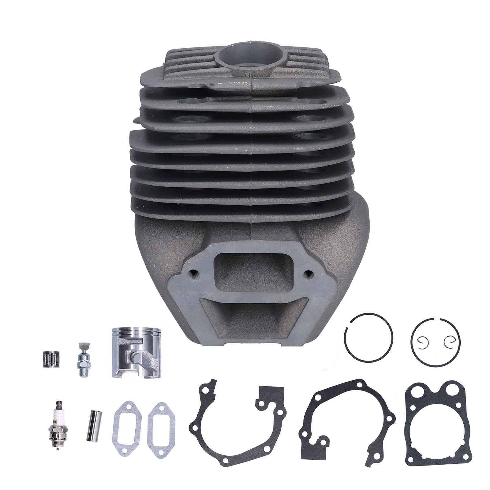 Cylinder Piston Kit 51mm 2in Cylinder Piston Gasket Replacement for Husqvarna K750 K760 Concrete Saw 520 75 73 02