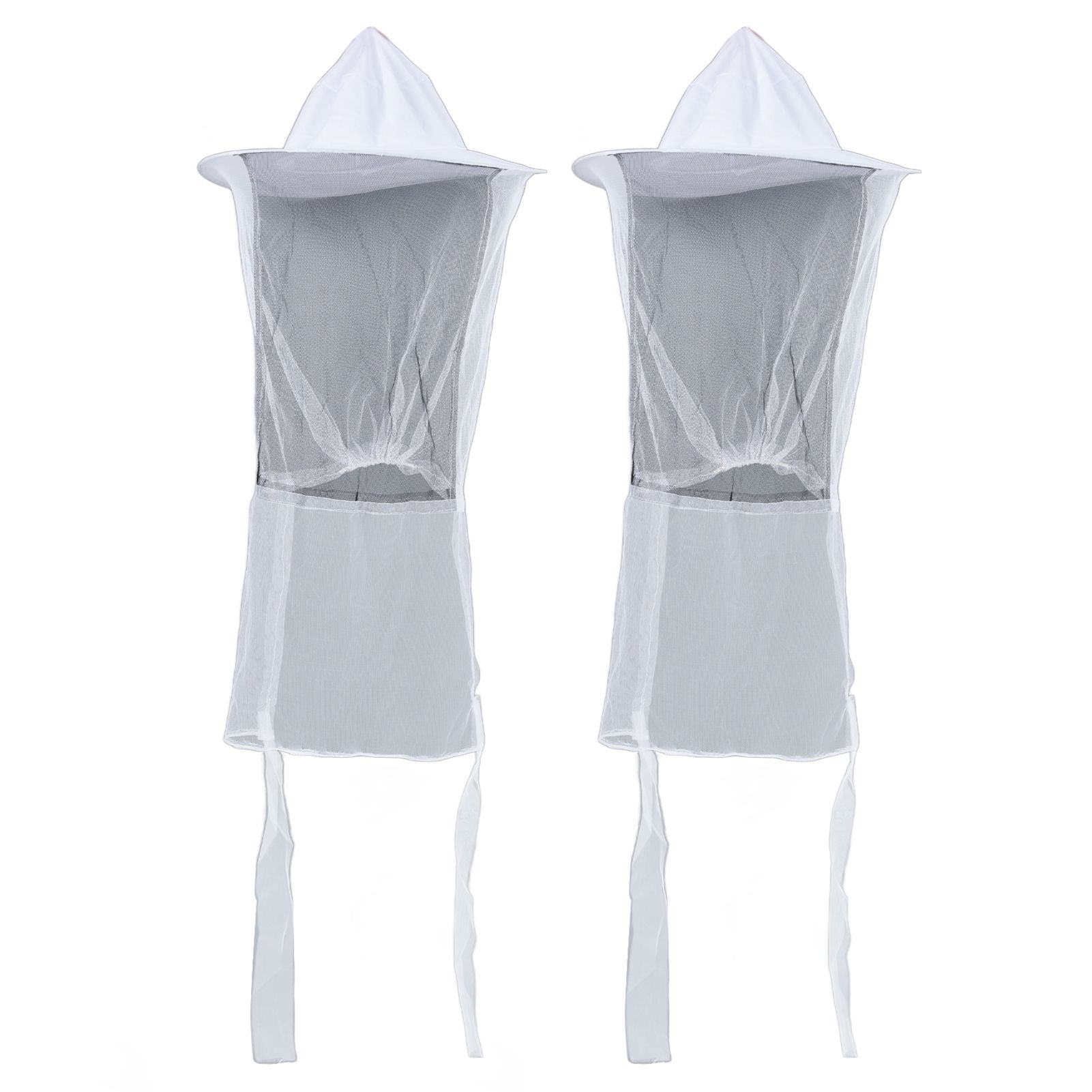 2pcs Beekeeper Protective Hat Beekeeping Protector Hat with Breathable Mesh for Fishermen Hunters Hikers Campers