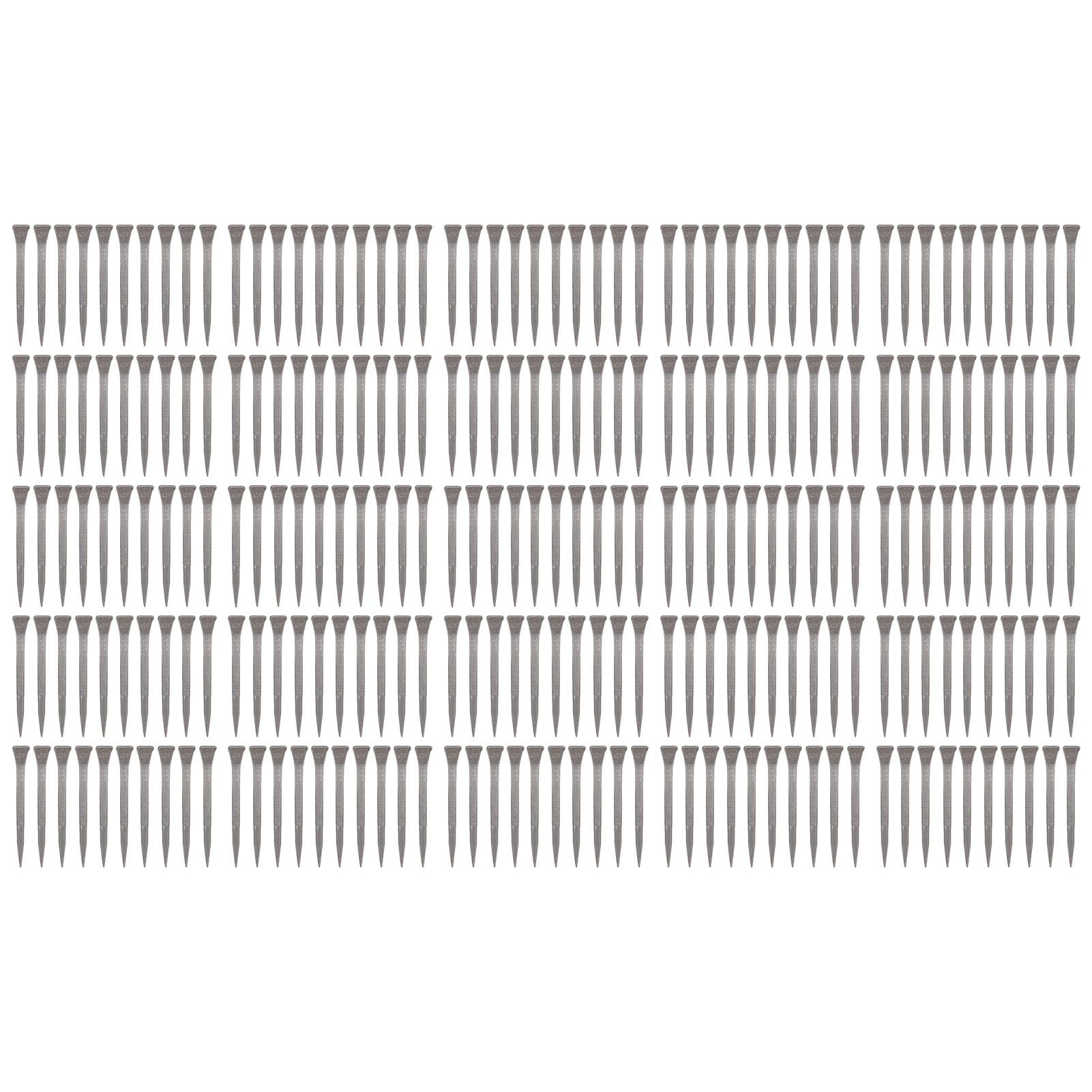 250PCS Horseshoe Nails Portable Small High Hardness Animal Husbandry Low Carbon Steel Horseshoe Nails Farrier Tools