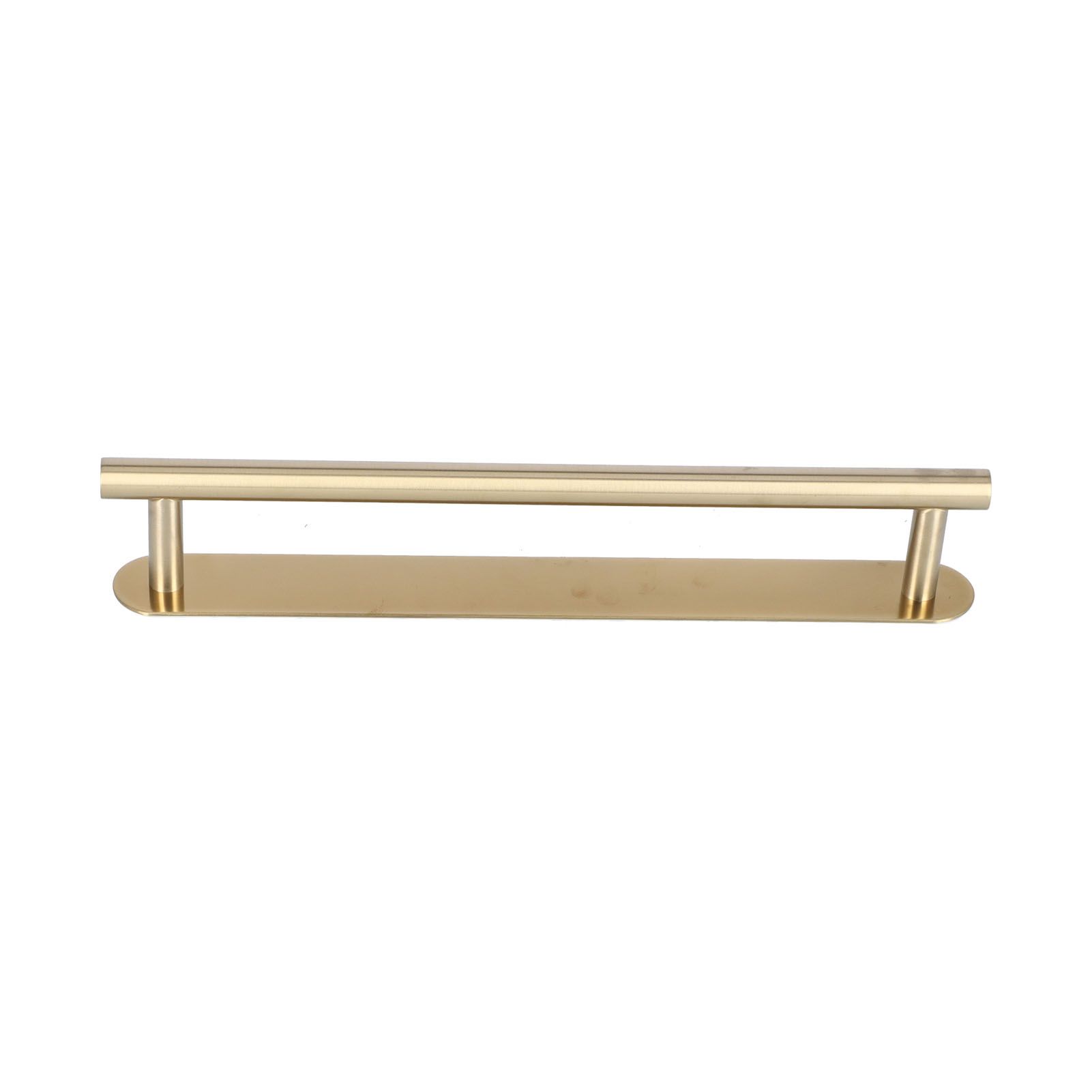 Single Rod Towel Bar 304 Stainless Steel Wall Mount Adhesive Kitchen Dish Cloth Hanger Brushed Towel Rack for Home50cm