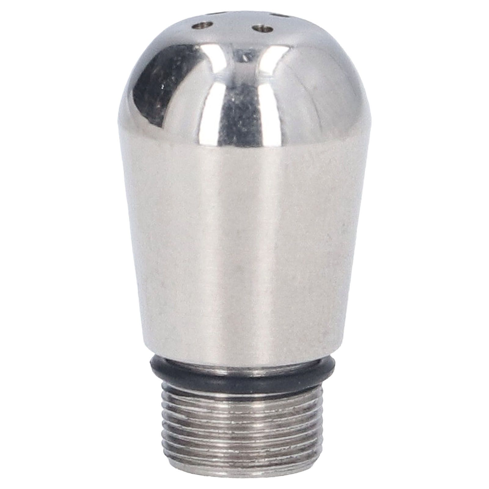 Coffee Machine Steam Nozzle Milk Frother Washable Detachable Stainless Steel Replacement for Bofu4 Holes