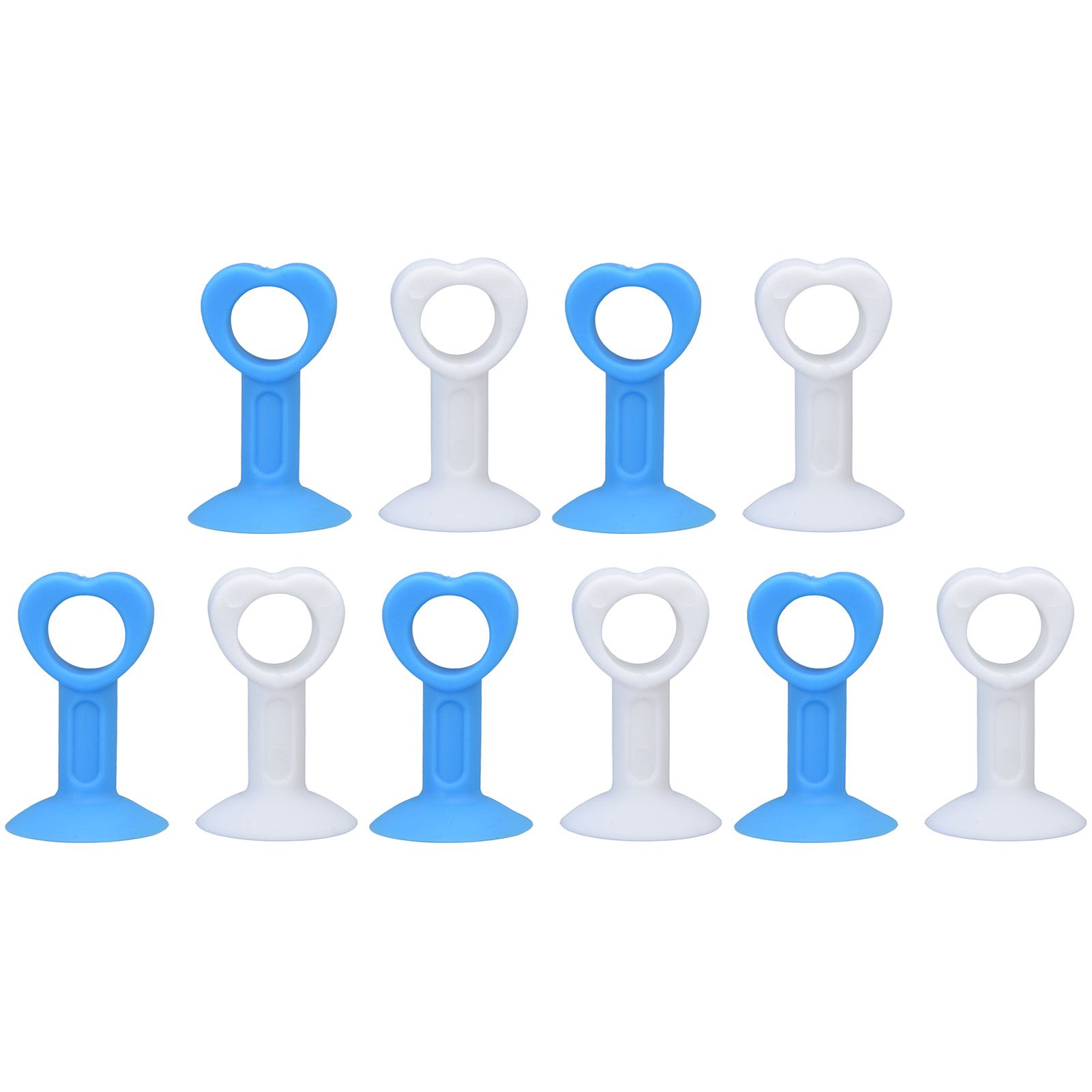 10Pcs Washer Door Prop Soft Durable Rubber Suction Cup Design Keey Dryness Air Circulation Washing Machine Door Prop