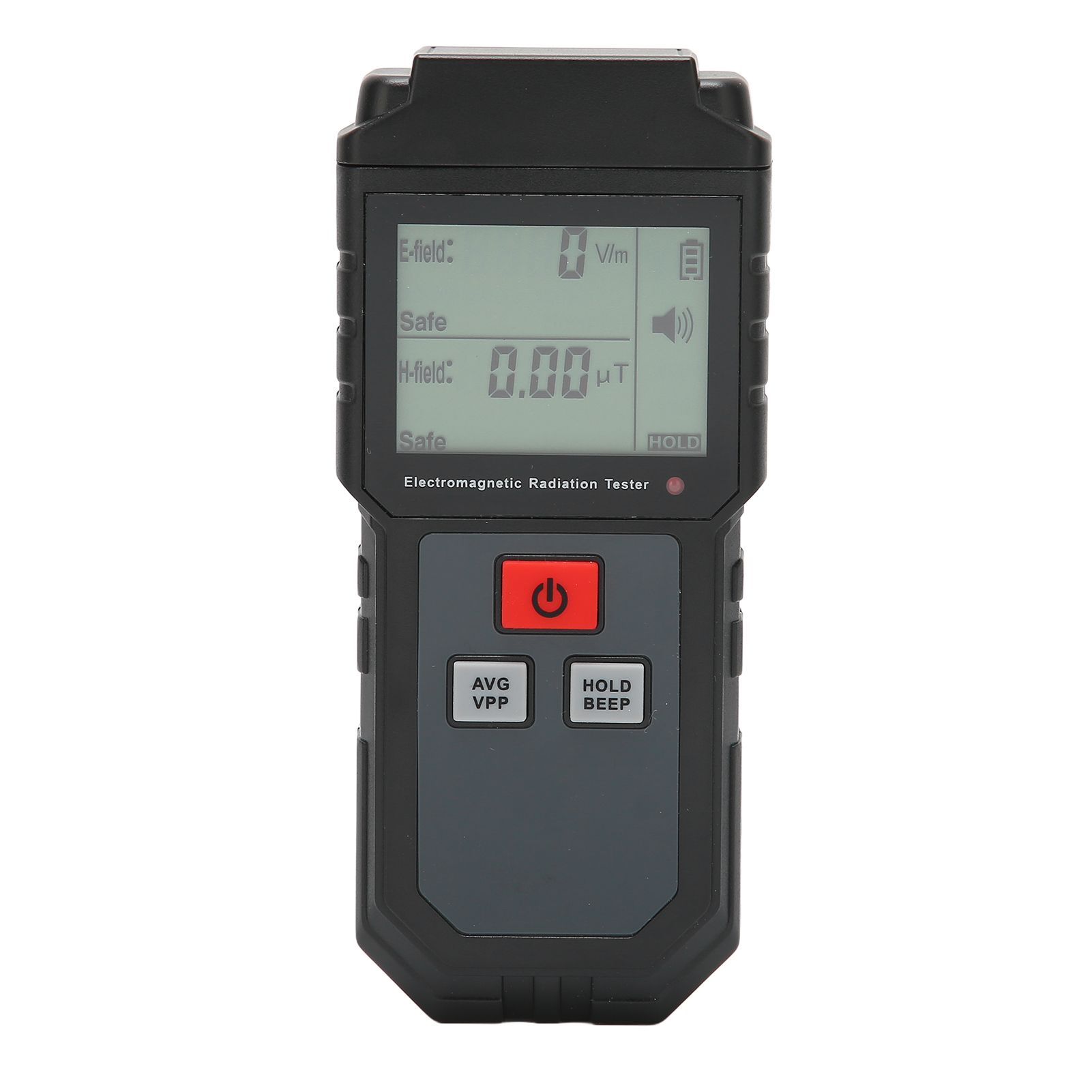 Electromagnetic Radiation Tester 1V/M‑1999V/M LCD EMF Meter with Sound Light Alarm for Home Appliance