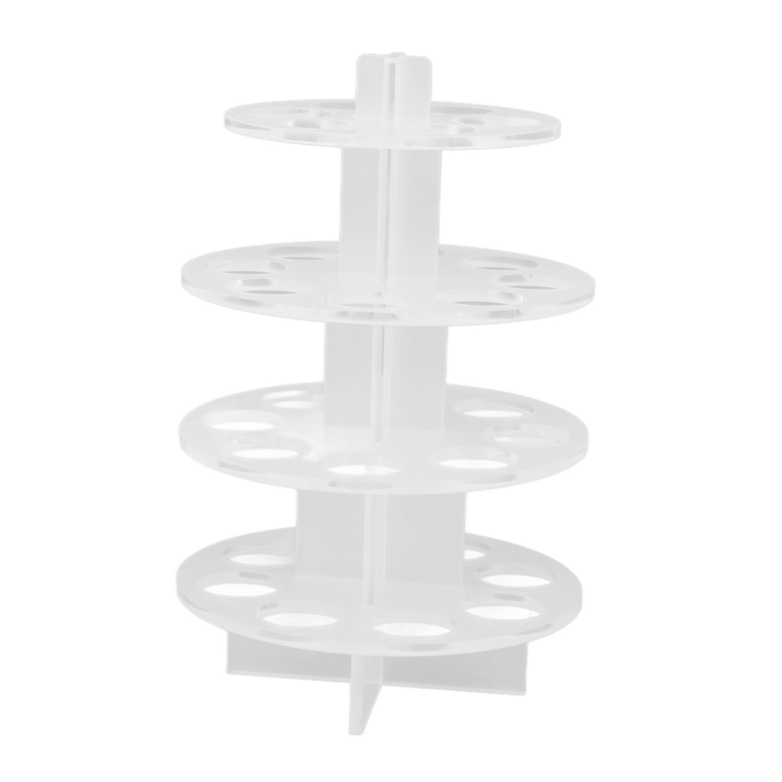 30 Holes Coffee Carousel Holder Coffee Pod Organizer Storage Rack Acrylic Modern Design for Home Office