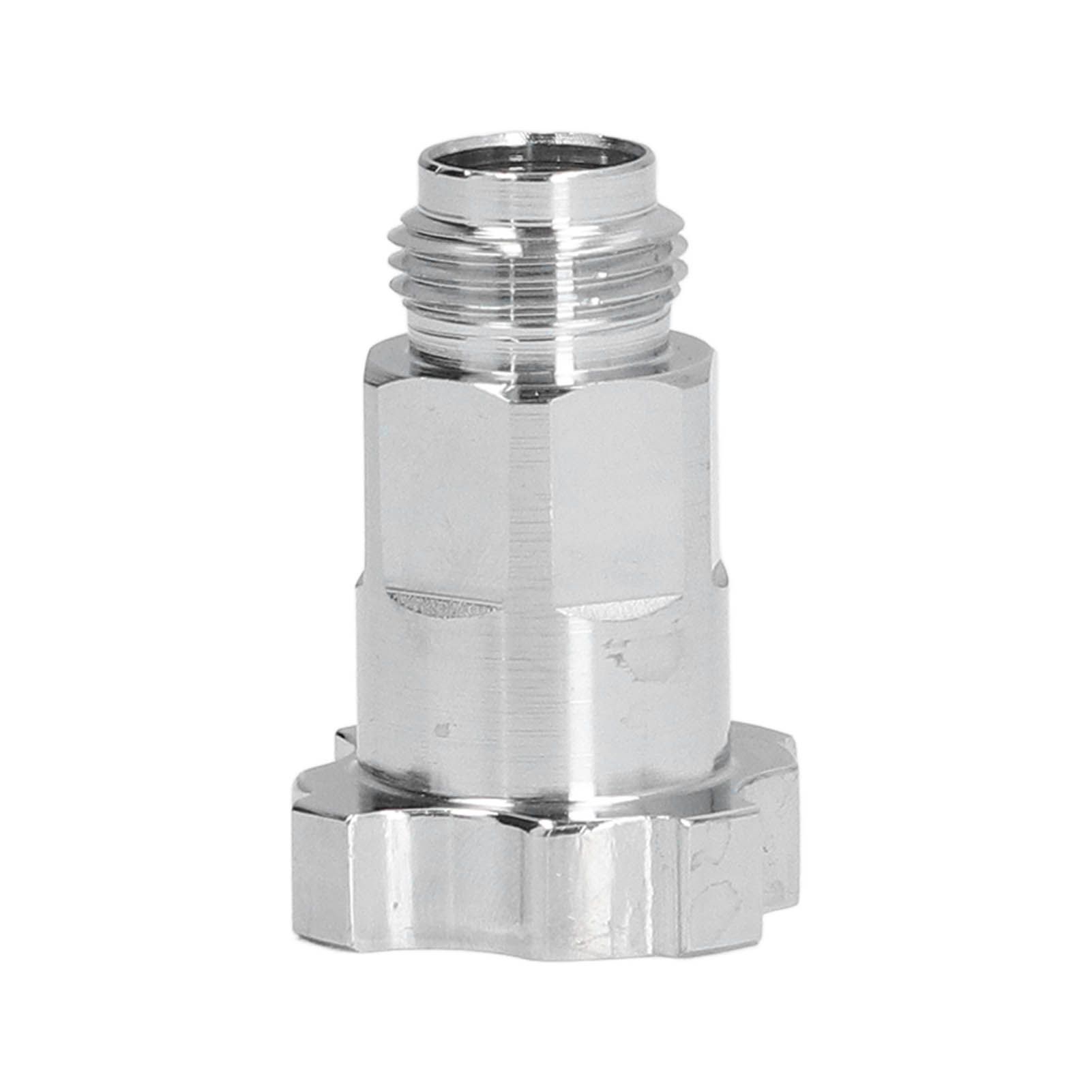 Spray Cup Connector Stainless Steel Disposable Pot Connector Airbrush Adapter Watering Can Connector External Thread G3/8