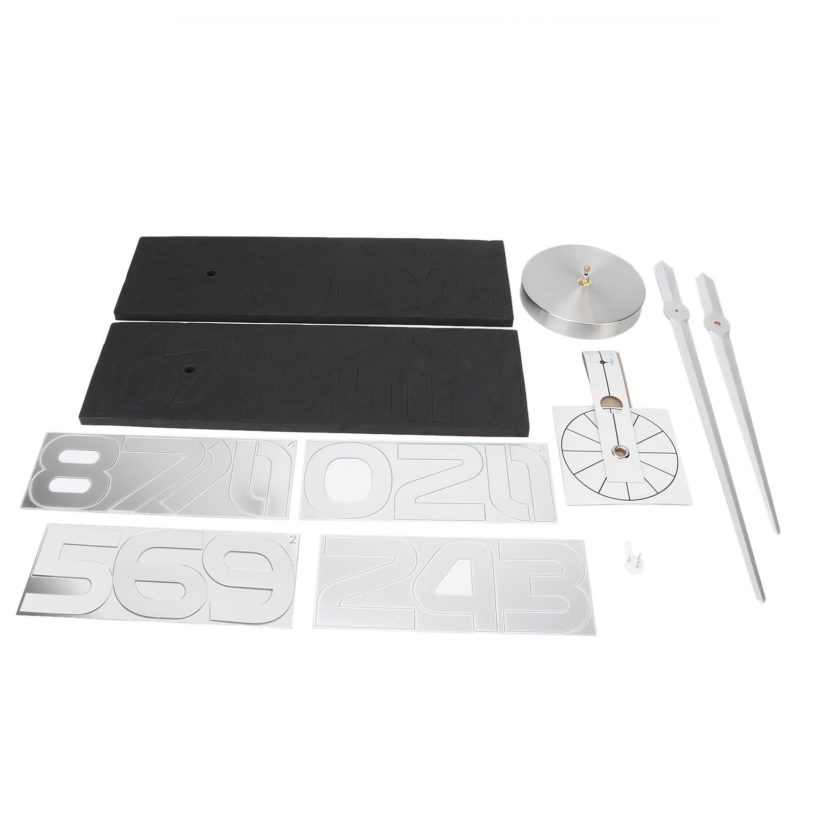Acrylic Mirror Wall Clock Silent Frameless DIY Self Adhesive Wall Clock for Office Home