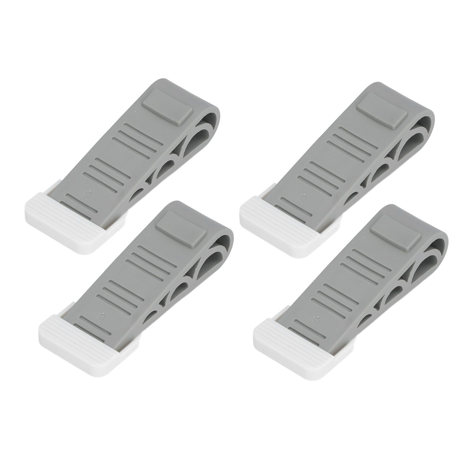 4PCS Stacked Door Stop Rubber Heavy Duty Door Bottom Stopper Door Wedge Stop for Home Office