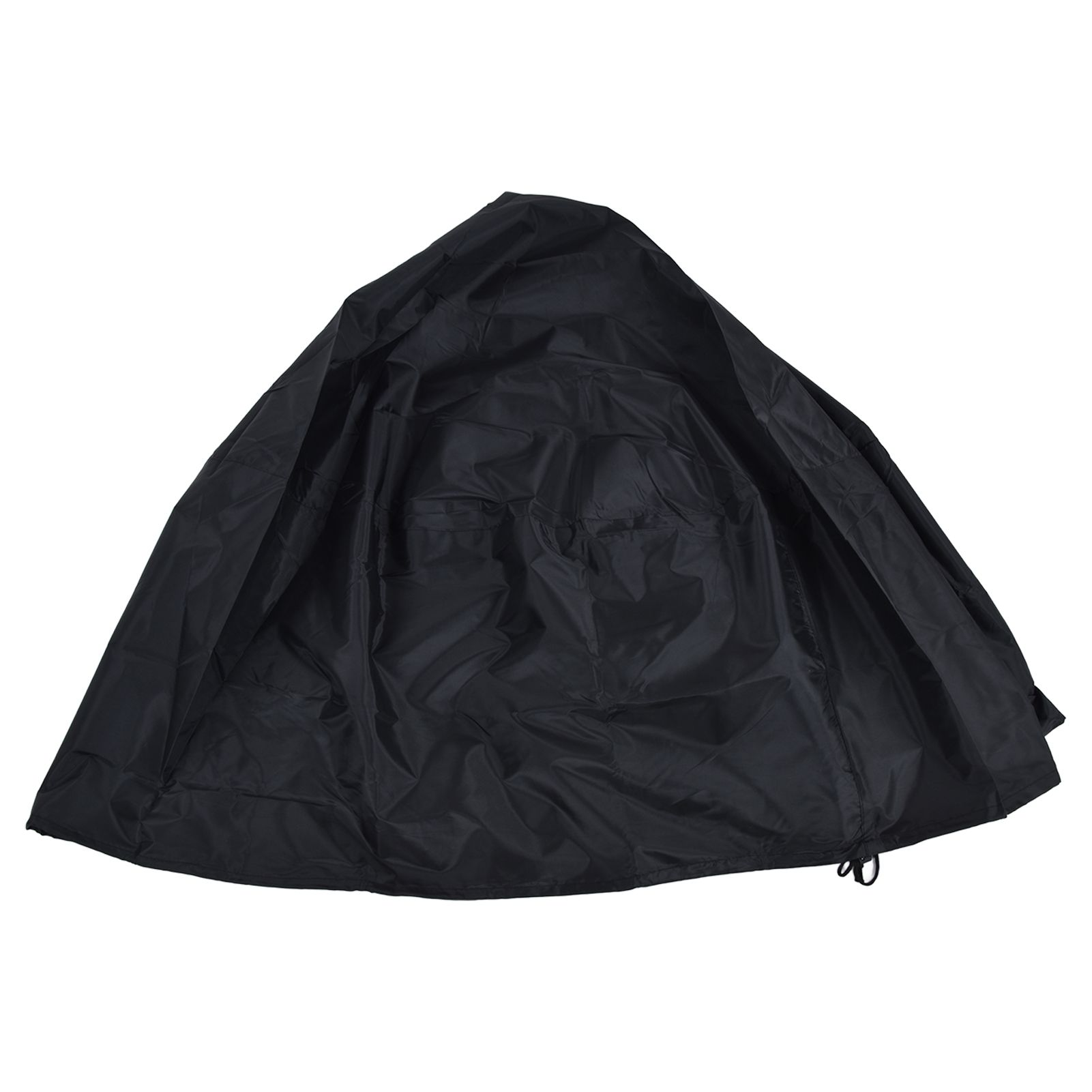 Fire Pit Cover Round Patio Outdoor Fireplace Cover Waterproof Dustproof UV Protection for All Seasons Black