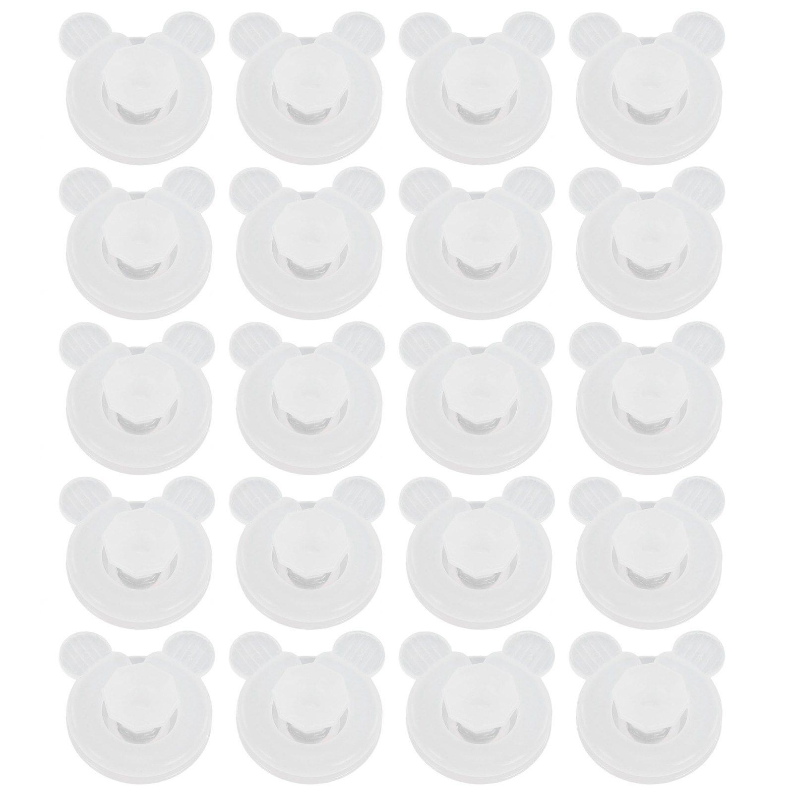 20 Sets Quilt Fixing Clip Plastic Duvet Quilt Cover Fixing Holder to Keep Your Quilt Still