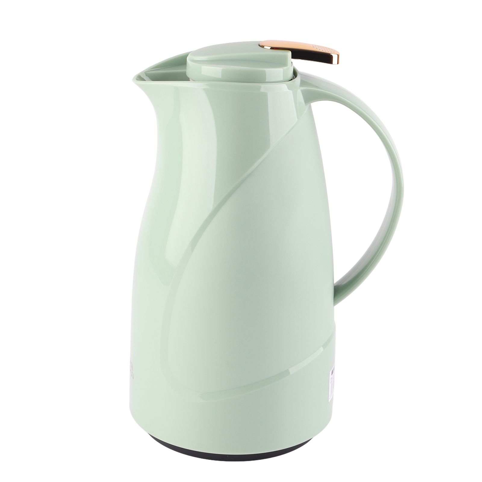 1.6L Coffee Insulation Pot with Glass Liner Leaking Proof Coffee Kettle for Home Office Restaurant Party