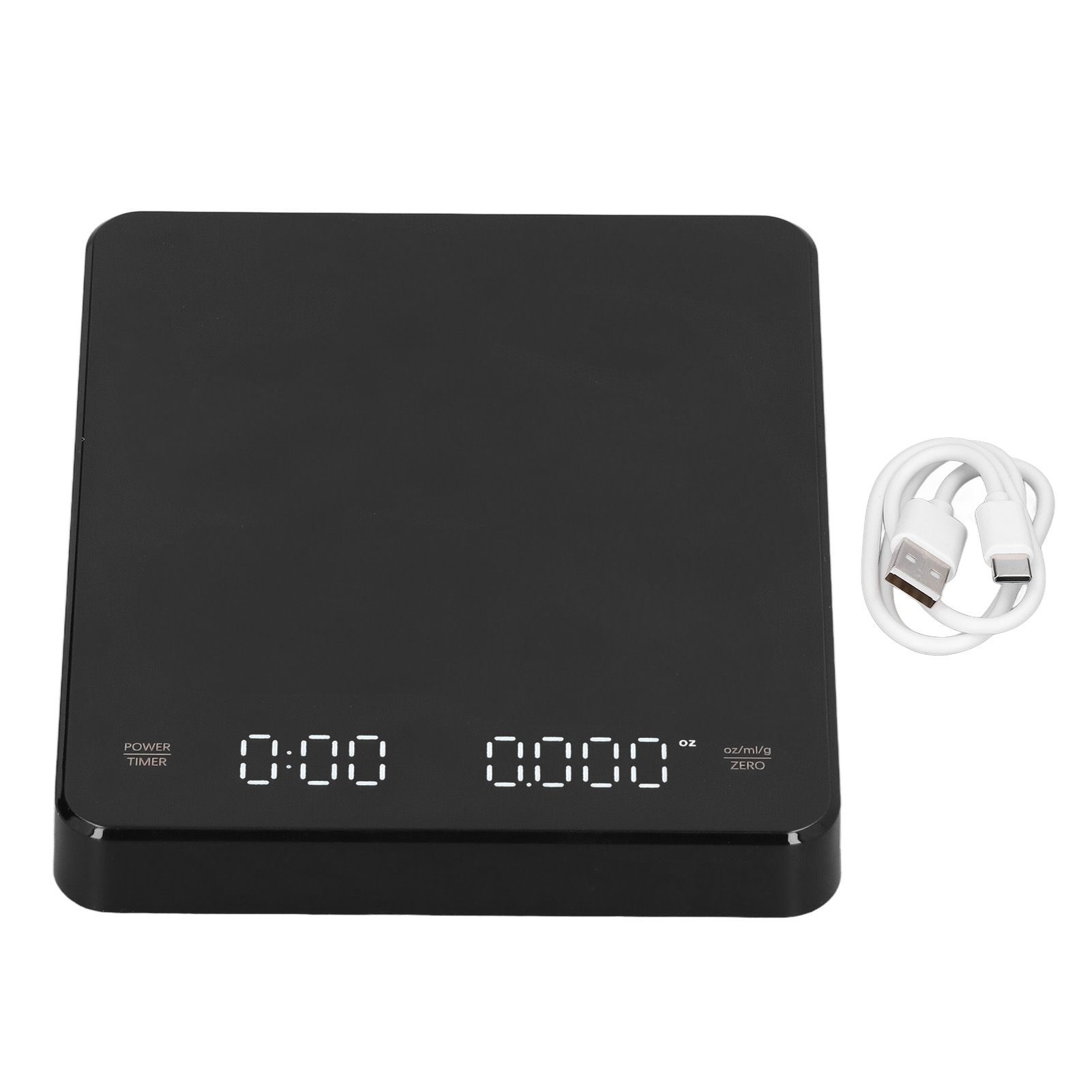 Electronic Coffee Scale Rechargeable High Temperature Resistance 3KG Kitchen Scale for Home