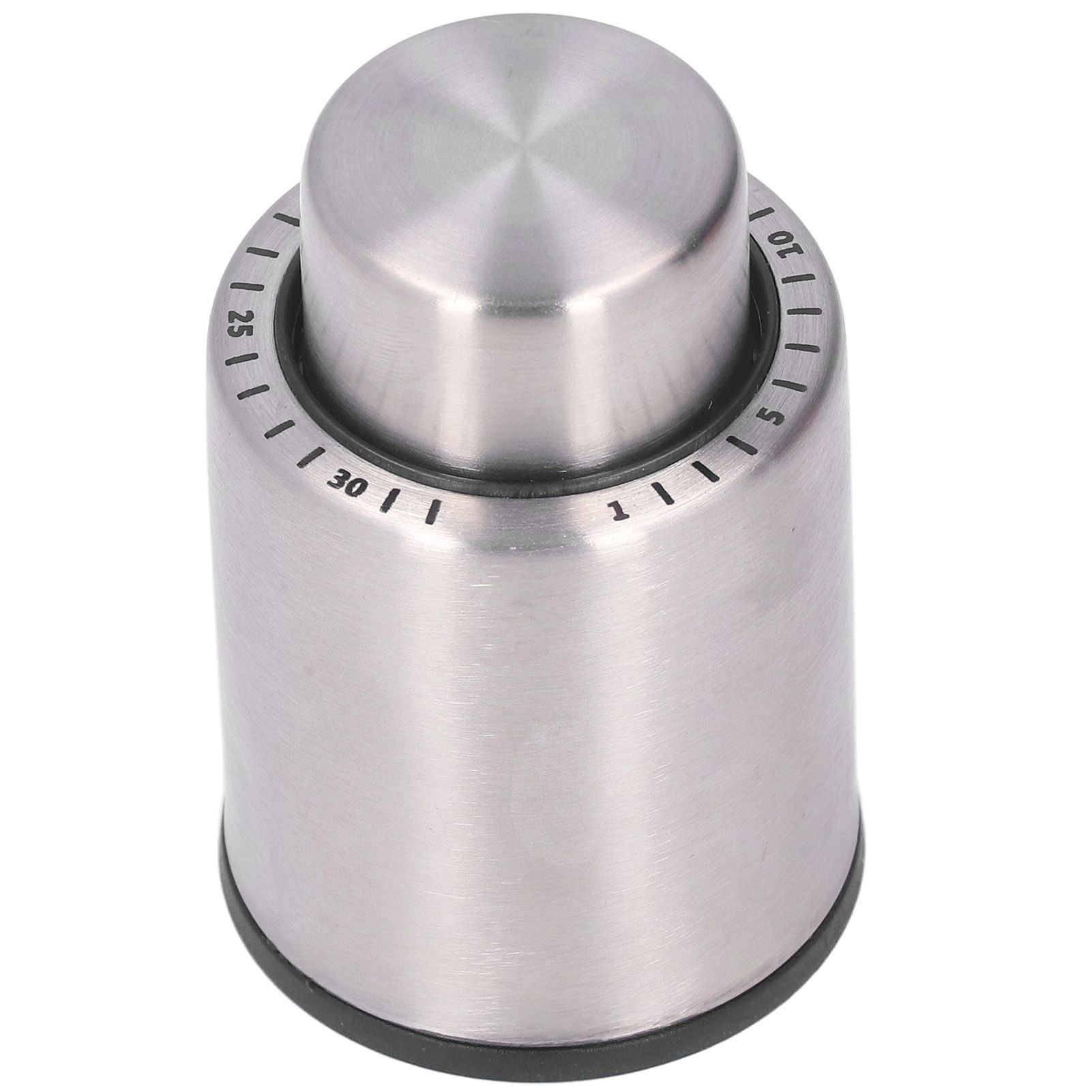 Wine Bottle Vacuum Stoppers Sealer Reusable Preserver Leak Proof Press Type Corks Silver