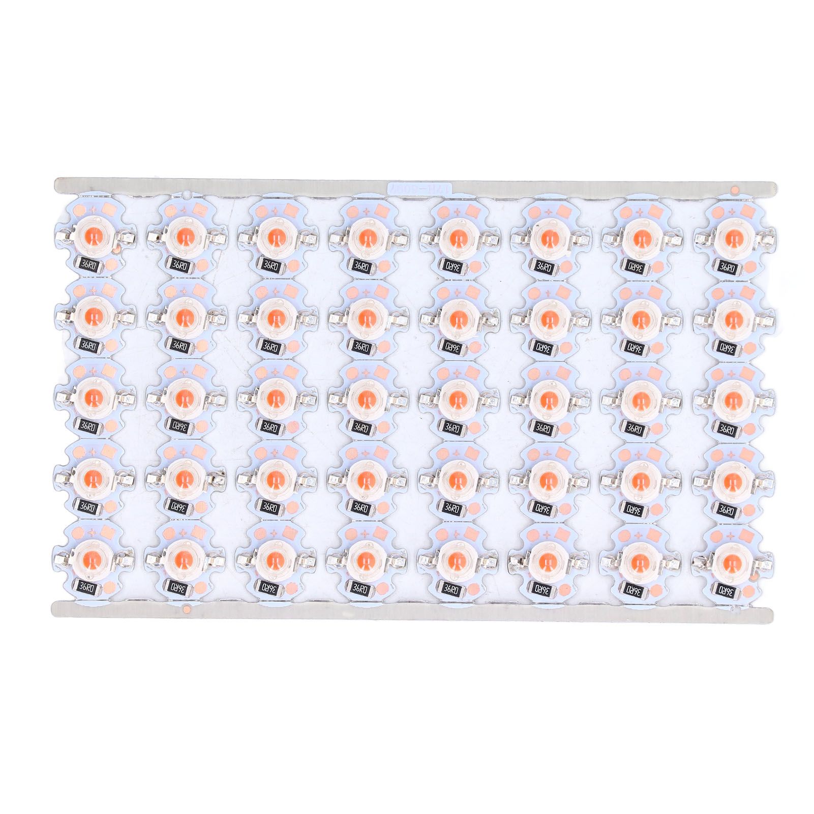 LED Chip Bulb High Brightness Energy Saving DIY Lamp Beads with Aluminum Plate for 1W 12V Headlights Cabinet LightsRed Light