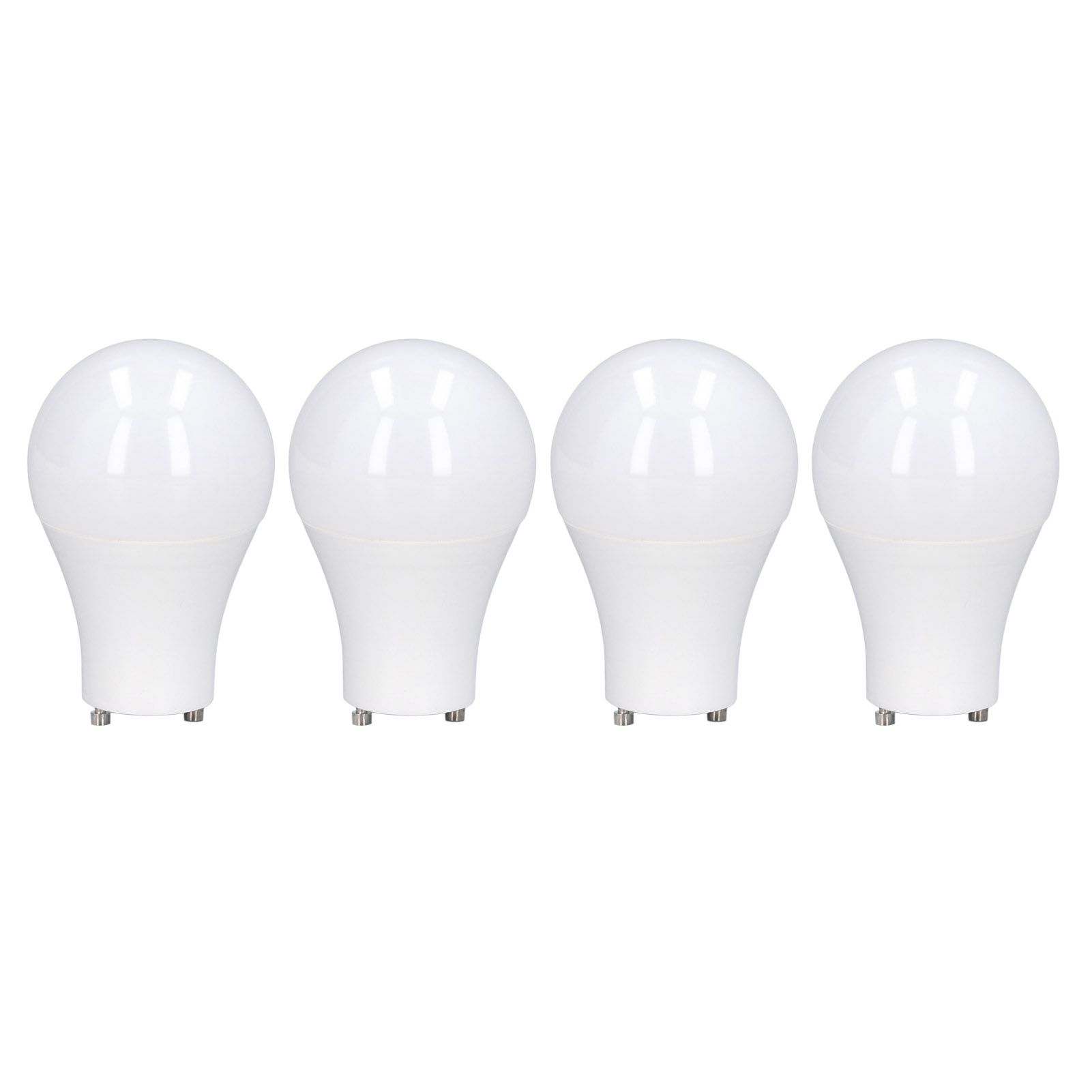 4PCS GU24 Light Bulb High Brightness Energy Saving LED A19 Light Bulb for Bedroom Office 120V5W Cold White 5000K