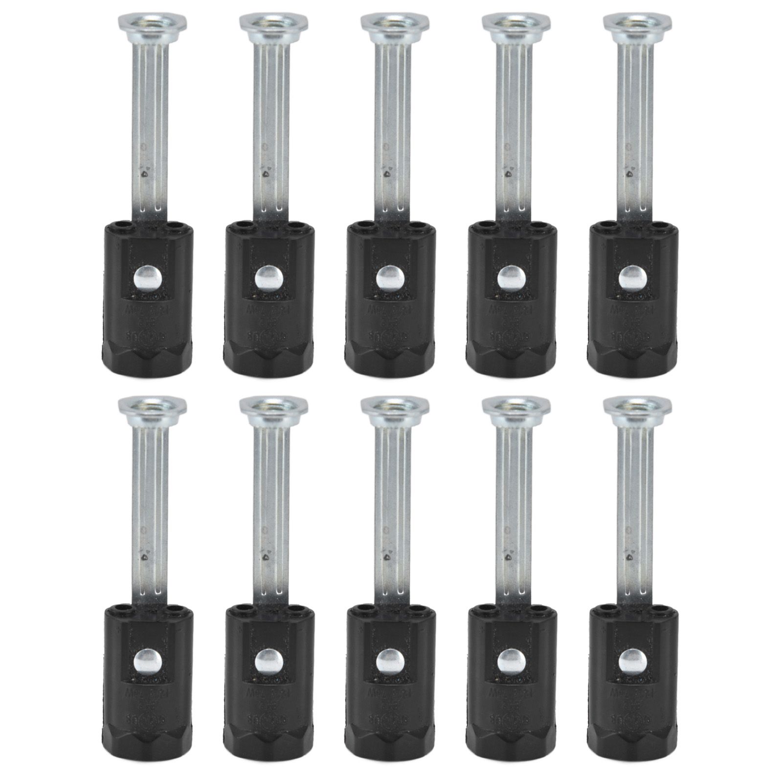 10PCS 125V E12 Lamp Holder E12 Hanging Light Lampholder Lamp Base for Household Office 78mm / 3.1in