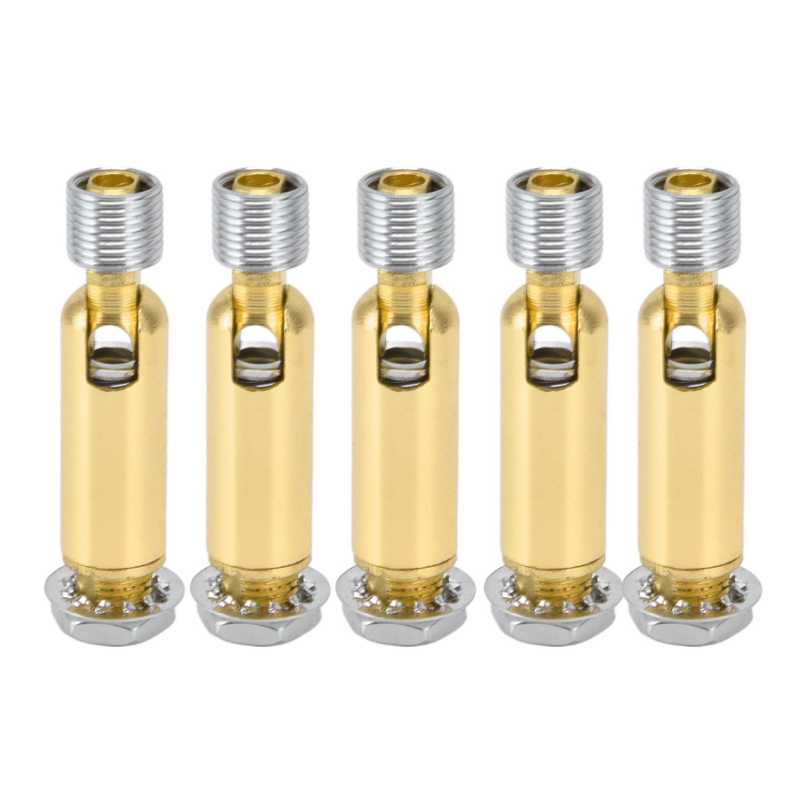 5Pcs M10 Sloped Ceiling Adapter for Ceiling Lamp Pendant Light Chandelier Track Suspension Accessories M10 External Gear Steering Joint Bronze