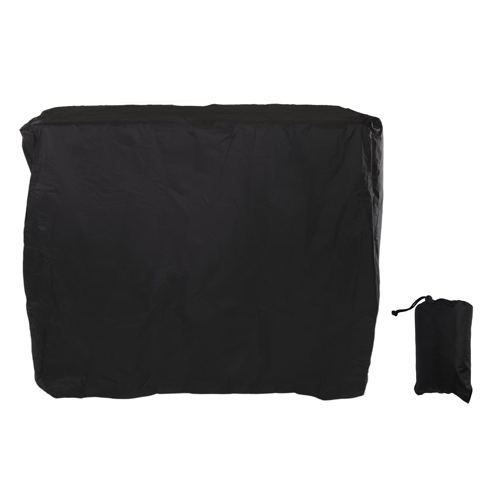 Ping Pong Table Cover Black Zippered 210 Silver Coated Waterproof Dustproof Tennis Table Cover for Patio 155x75x150cm
