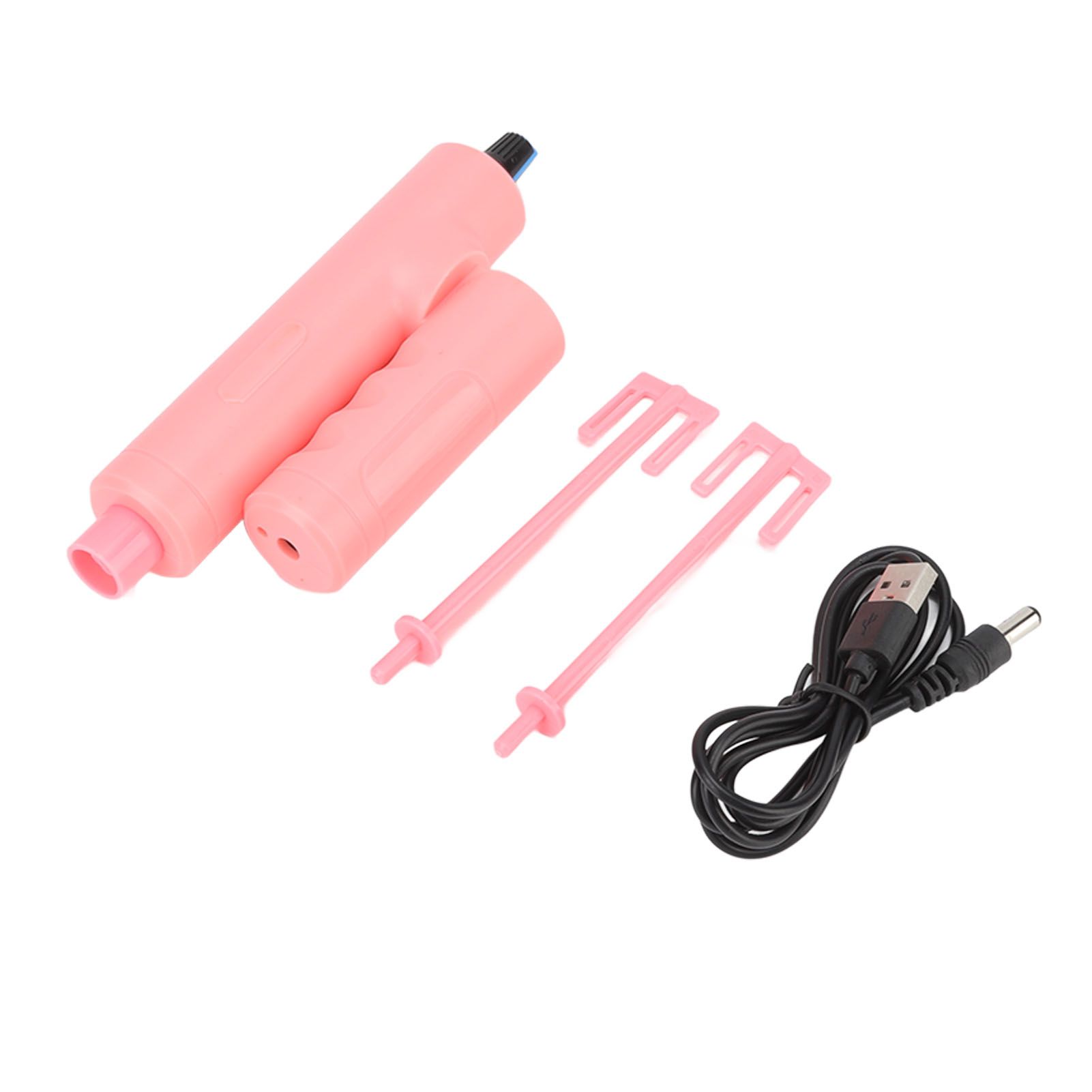 Handheld Electric Epoxy Resin Mixer Foldable Electric Epoxy Resin Stirrer for Mixing Paint Ceramics Glaze Pigment Pink