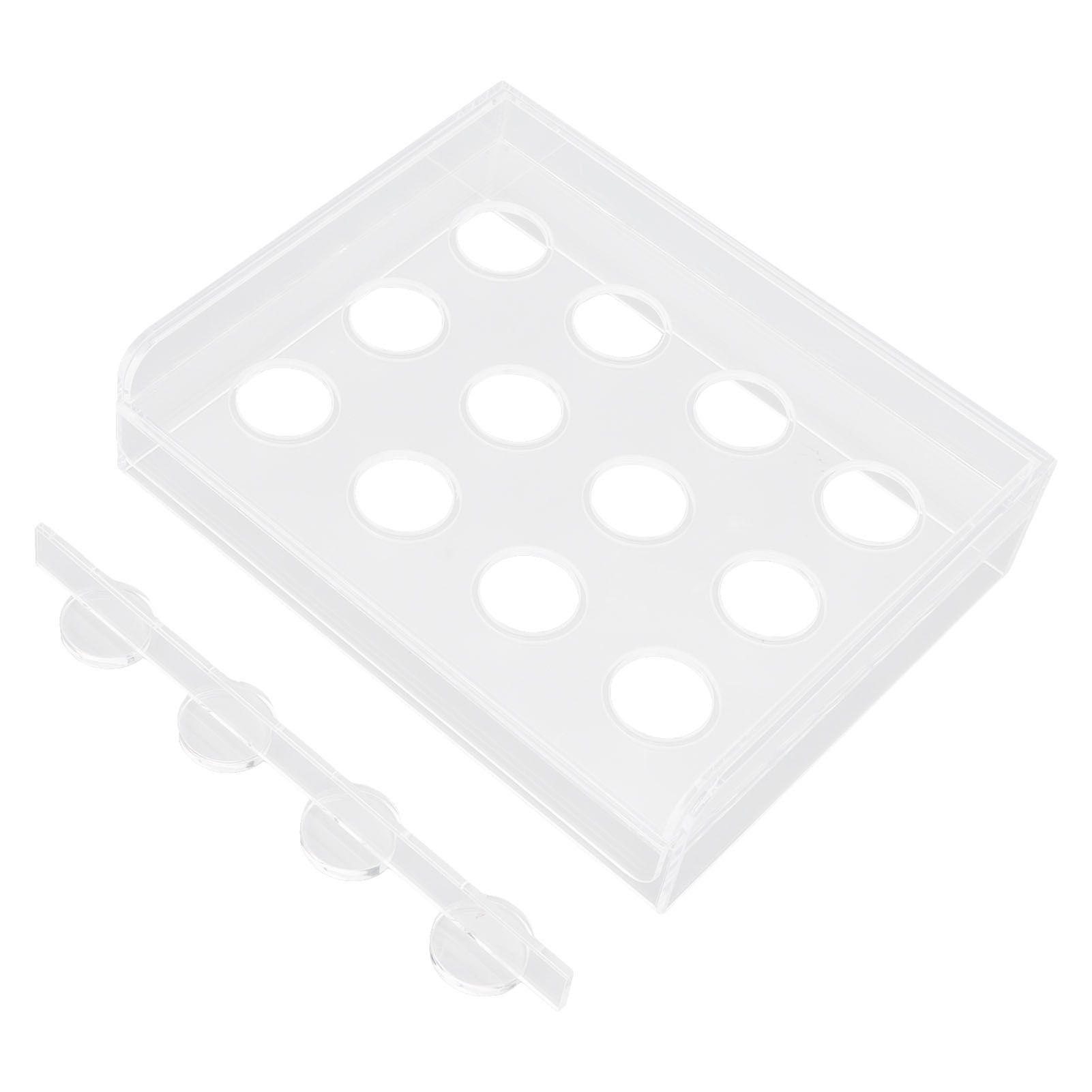 12 Holes Manual Coffee Capsules Filling Board Reusable Coffee Capsule Holder Rack with Coffee Tamper