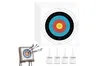 30Pcs Archery Targets Paper 10 Ring Bow Arrow Targets Face