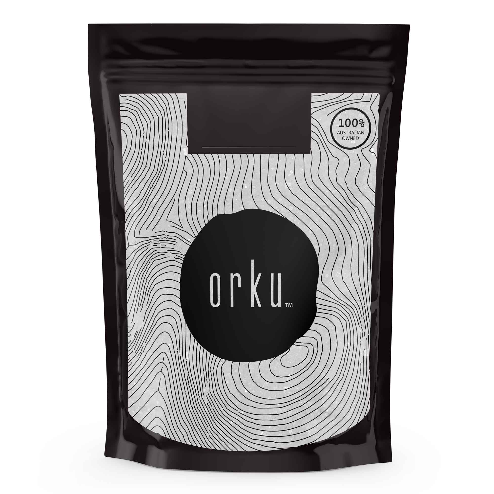 Orku 100g Epsom Salt - Magnesium Sulphate Bath Salts For Skin Body Sulfate