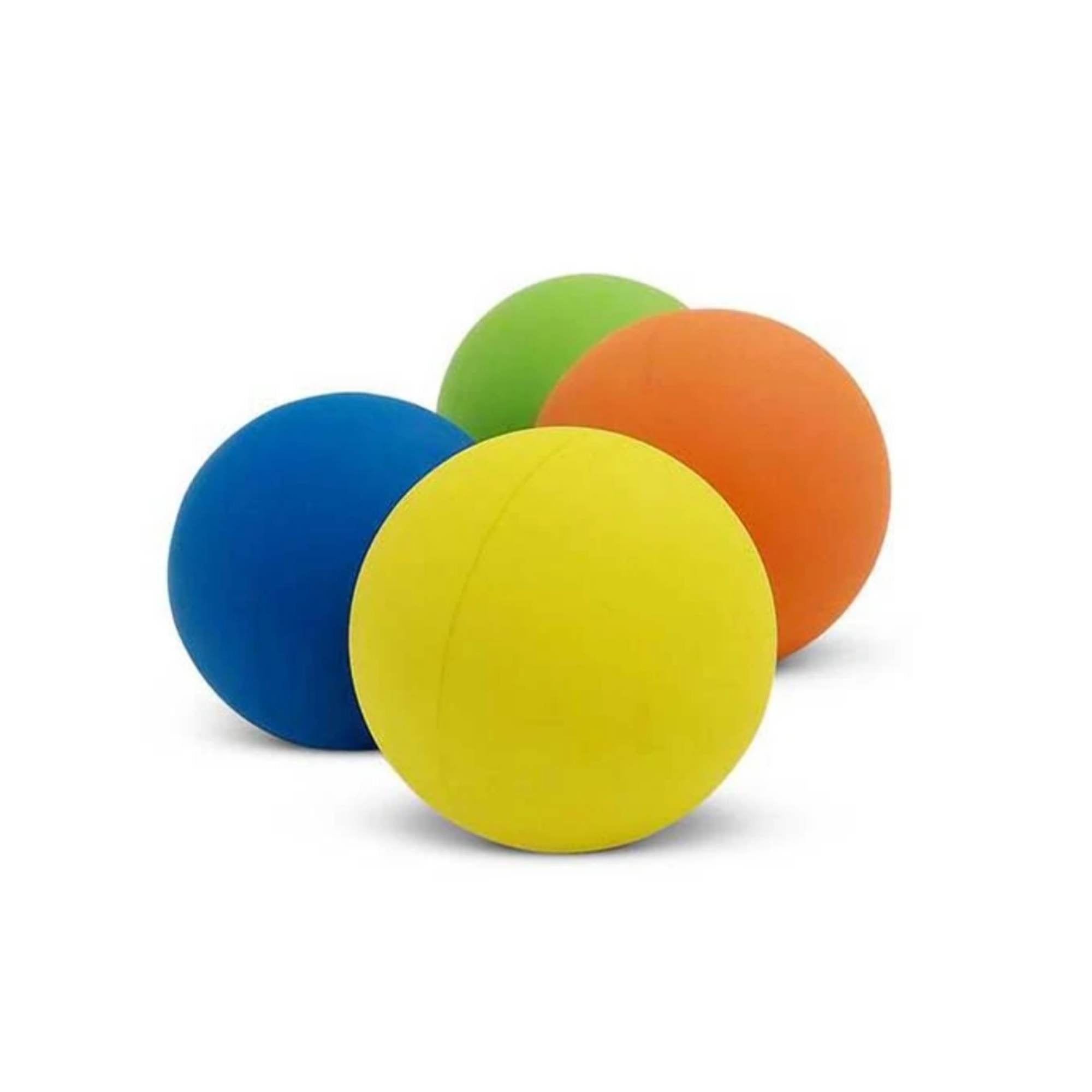 Social Hike High Bounce Hand Balls 4 Colour Pack - Rubber Super Bouncing Set