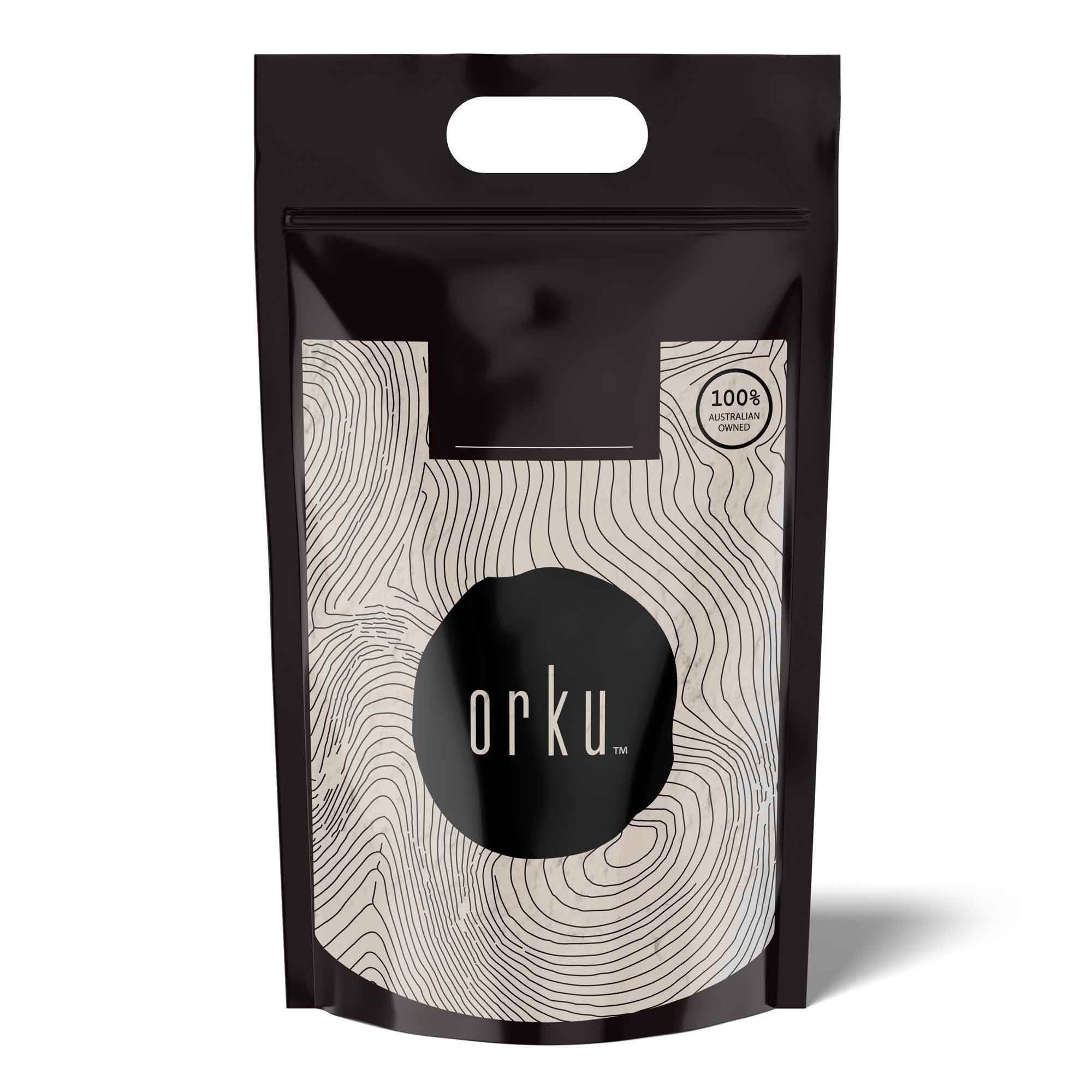 Orku 5Kg WPI Whey Protein Isolate Powder - Unflavoured Native Bag