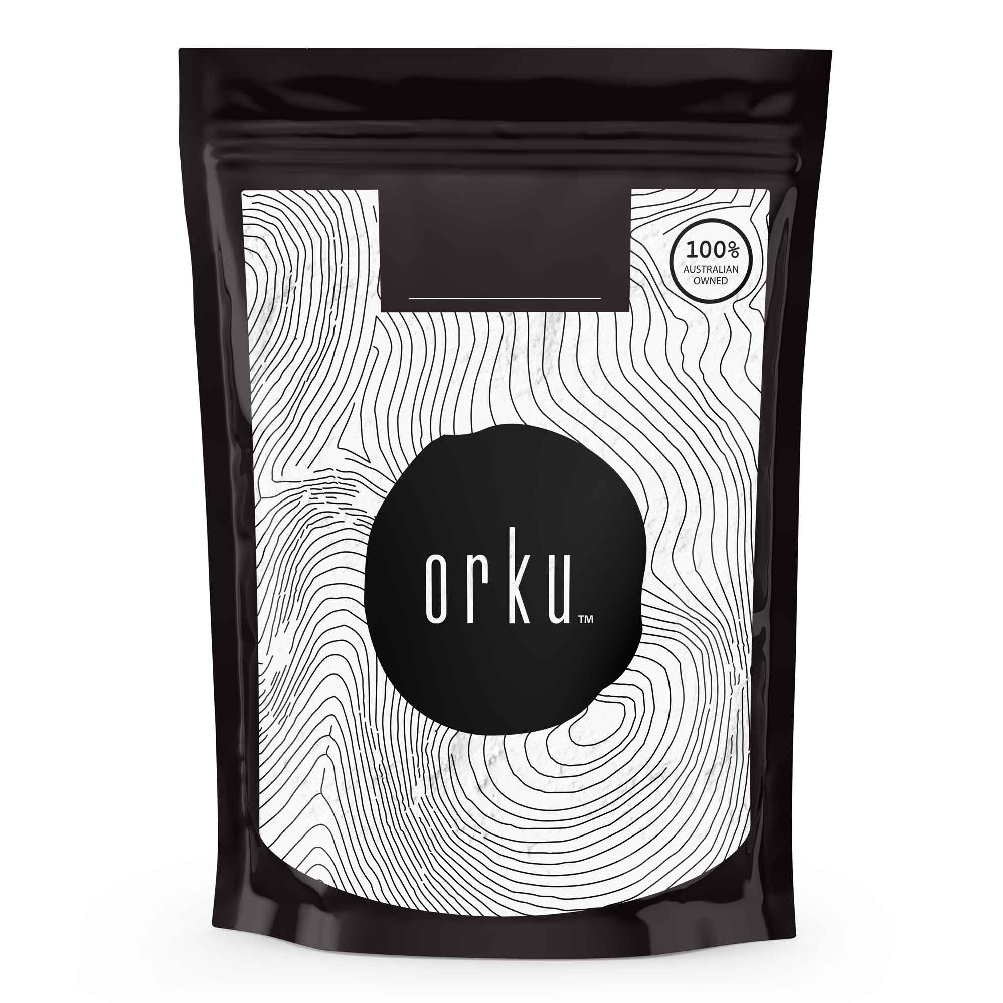 Orku 1Kg Chicory Root Inulin Powder - Unflavoured Food Ingredient