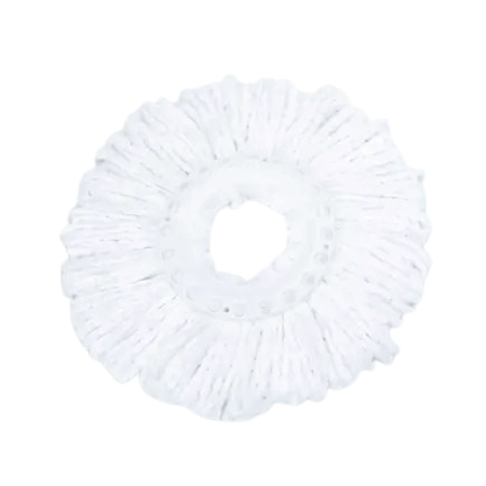 Kitchee Microfibre Mop Head Replacement for Kitchee Spin Mop - White Round