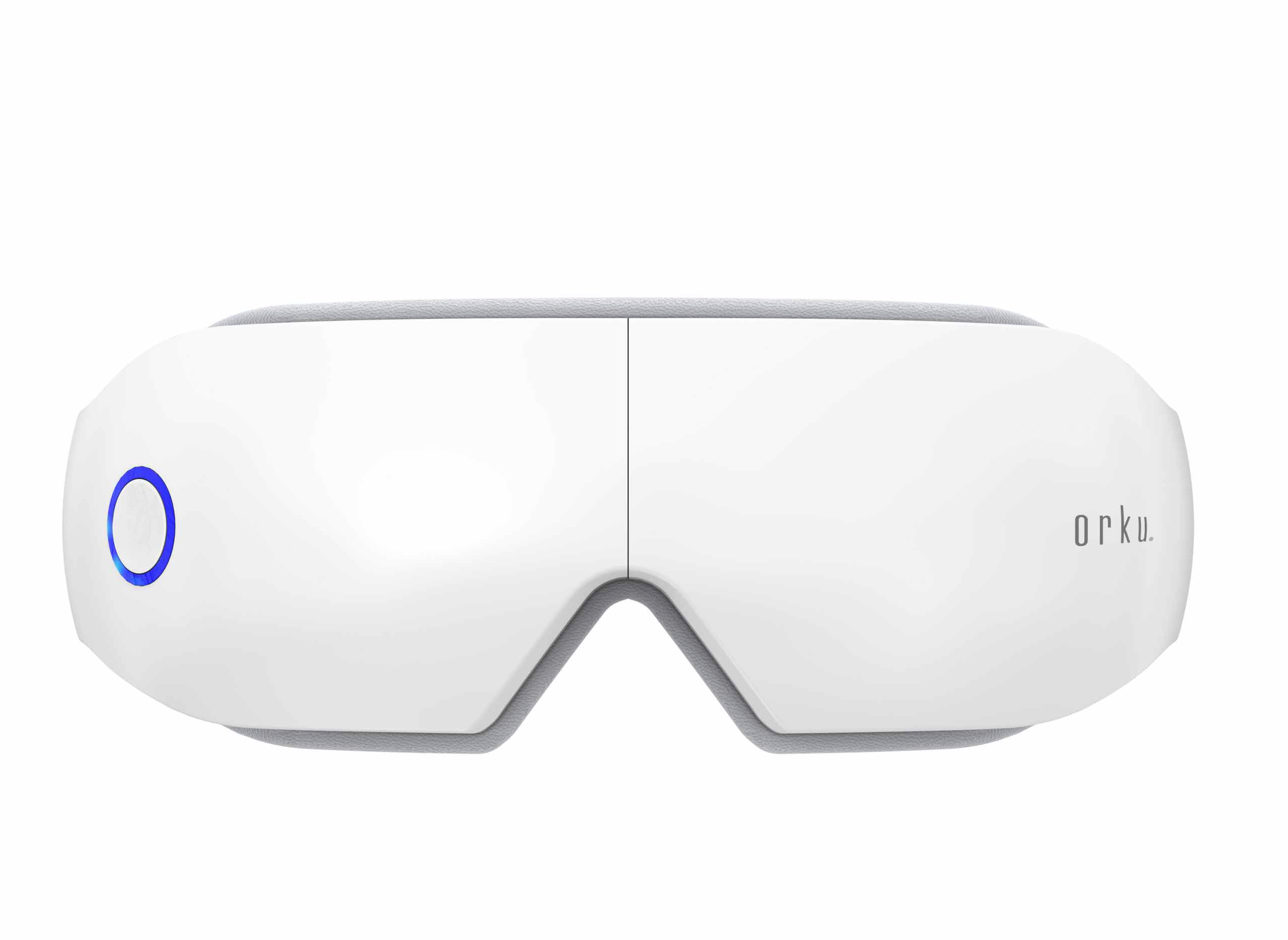 Orku Rechargeable Eye Massager – Vibration Heat Pressure Therapy with Bluetooth