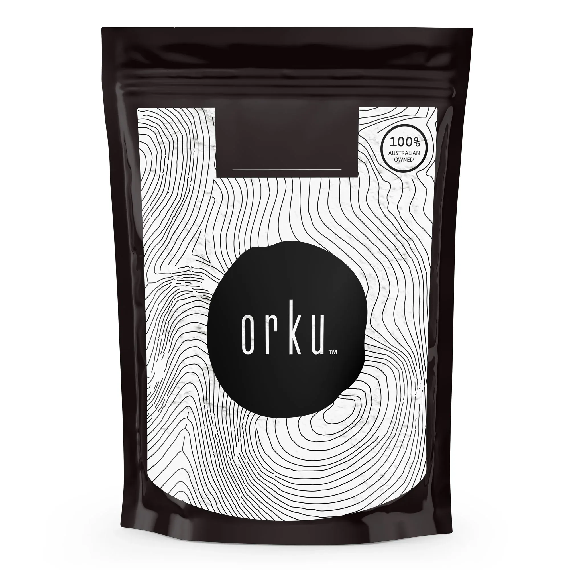 Orku 1Kg Magnesium Bisglycinate Powder Unflavoured Chelated