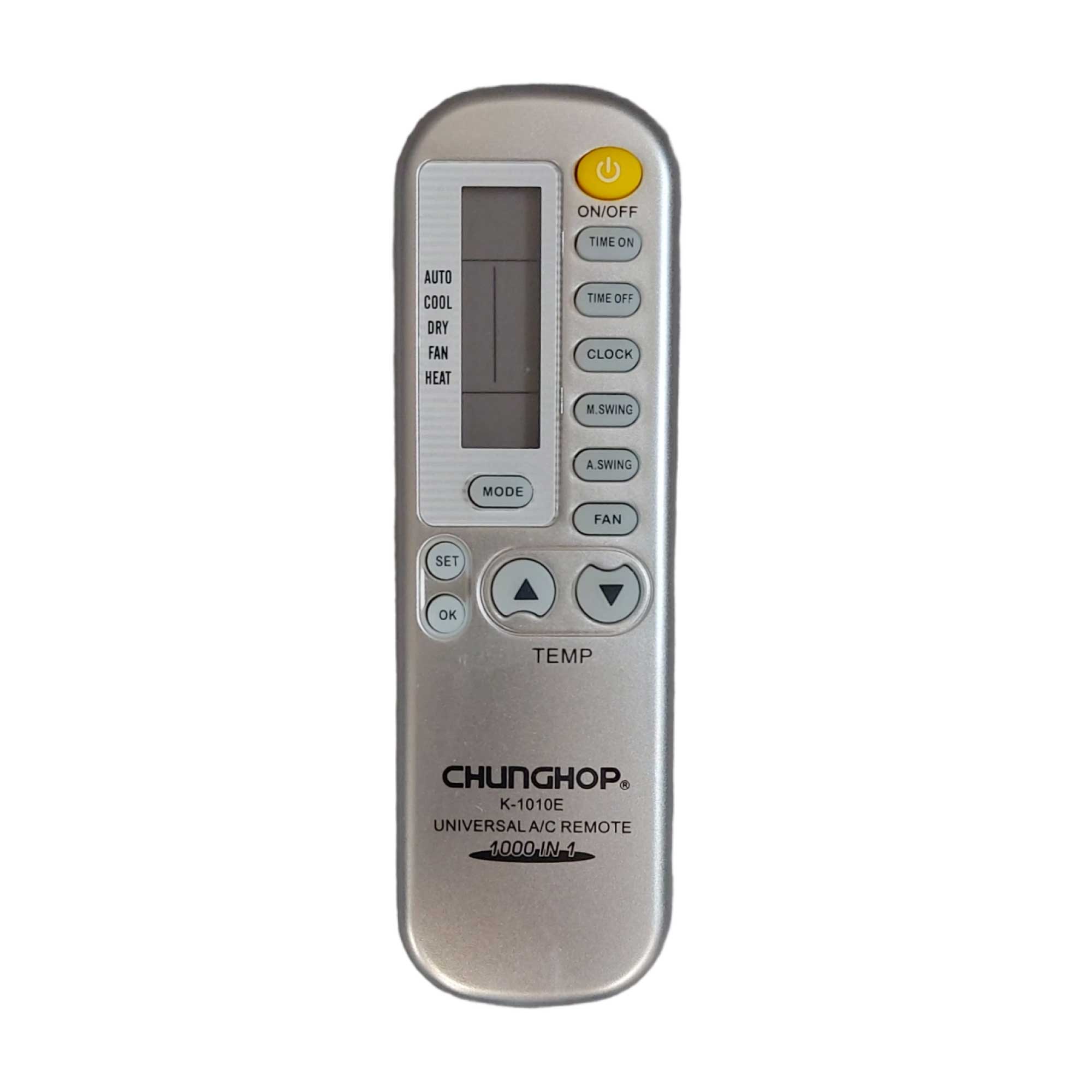 Chunghop Air Conditioner AC Remote Control Compatible with WEILI and More