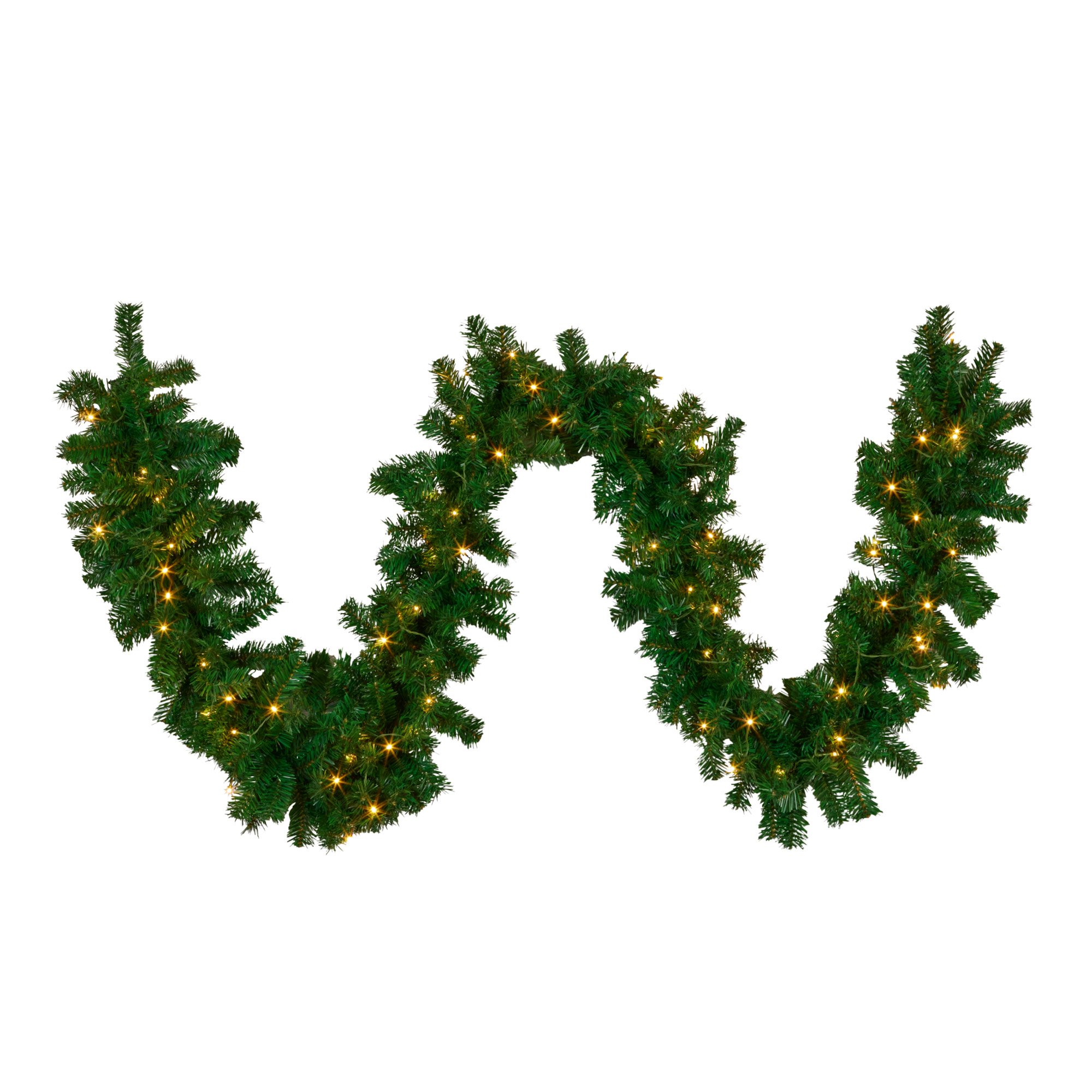 Christabelle 2.7m Christmas Garland with LED Lights Chadwick Tree Decoration Ornament