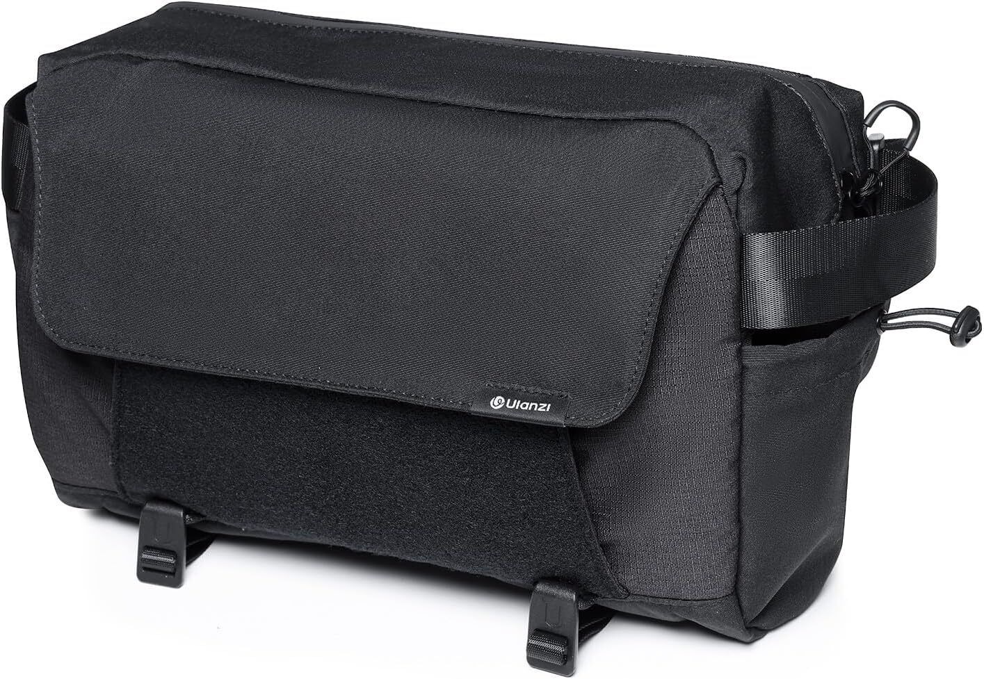 ULANZI BP11 8L Camera Sling Bag with Tripod Holder for Men Women, Lightweight Splash-proof DSLR/Mirrorless Anti-Theft Crossbody Bag for Travel Hiking Photography Customizable Front Pocket Camera Bag