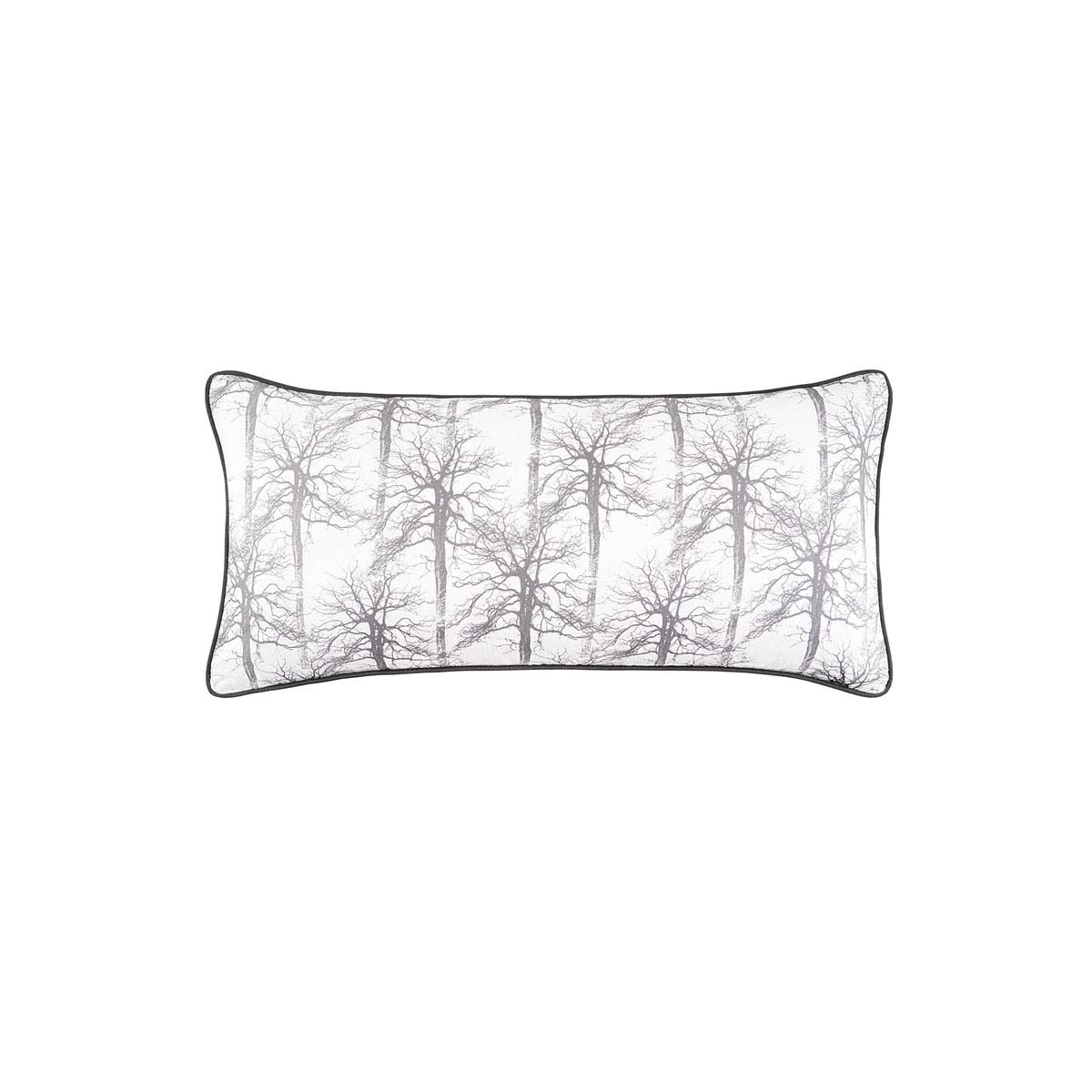 Bianca Myrtleford Grey Lumbar Oblong Filled Cushion 30 x 60cm