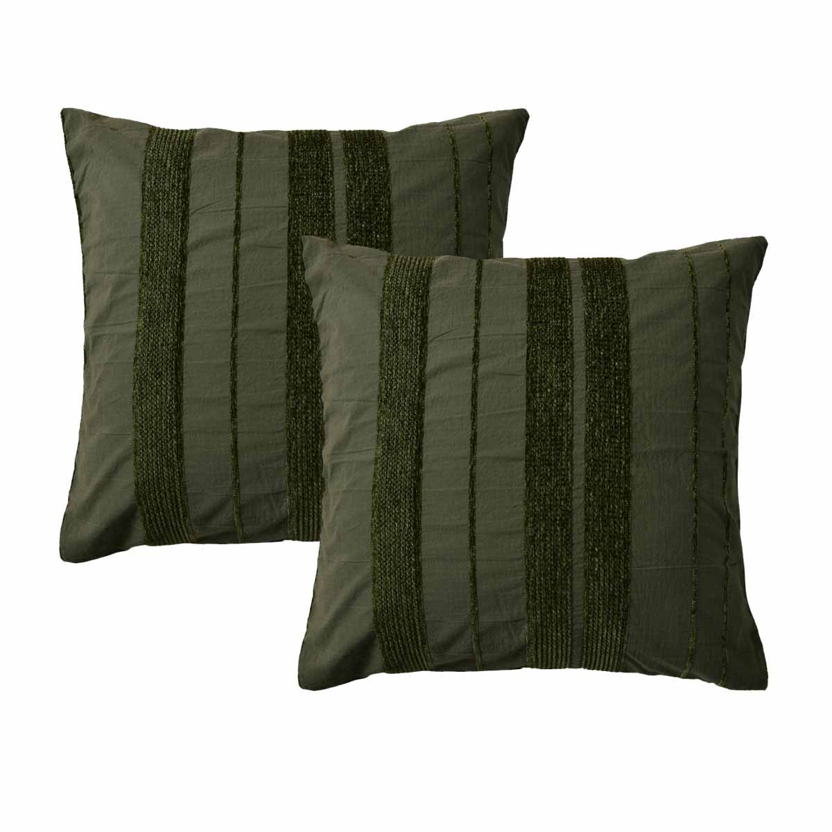 Bianca Pair of Avery Forest European Pillowcases 65 x 65cm