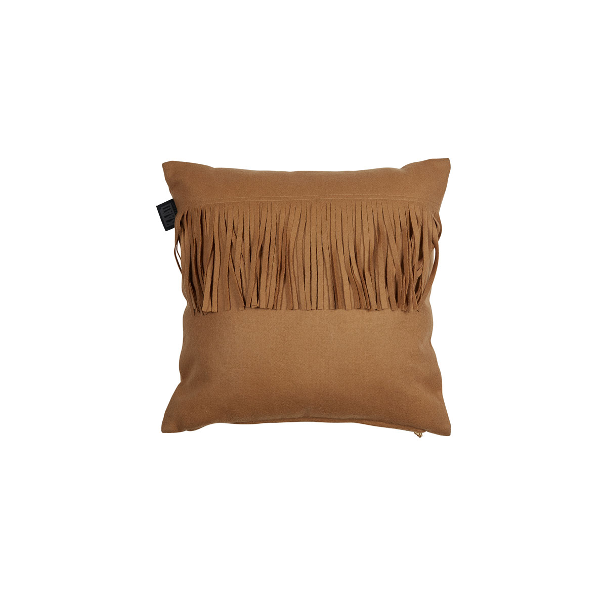 KAAT Amsterdam Frey Brown Square Filled Cushion 40cm x 40cm