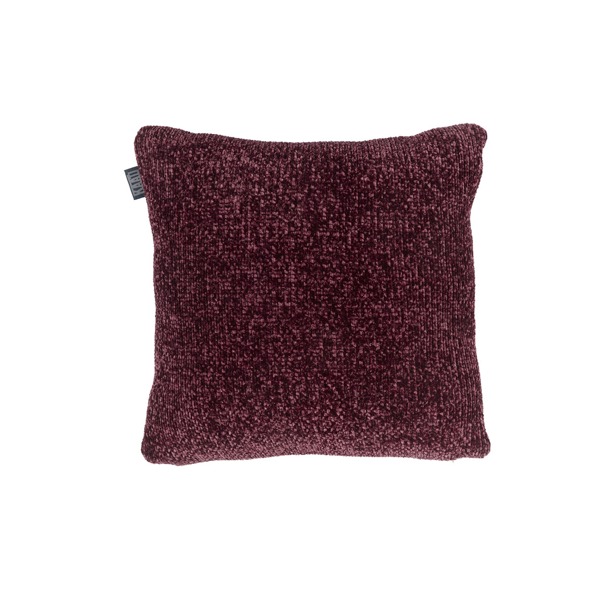 KAAT Amsterdam Jits Dark Red Square Filled Cushion 45cm x 45cm