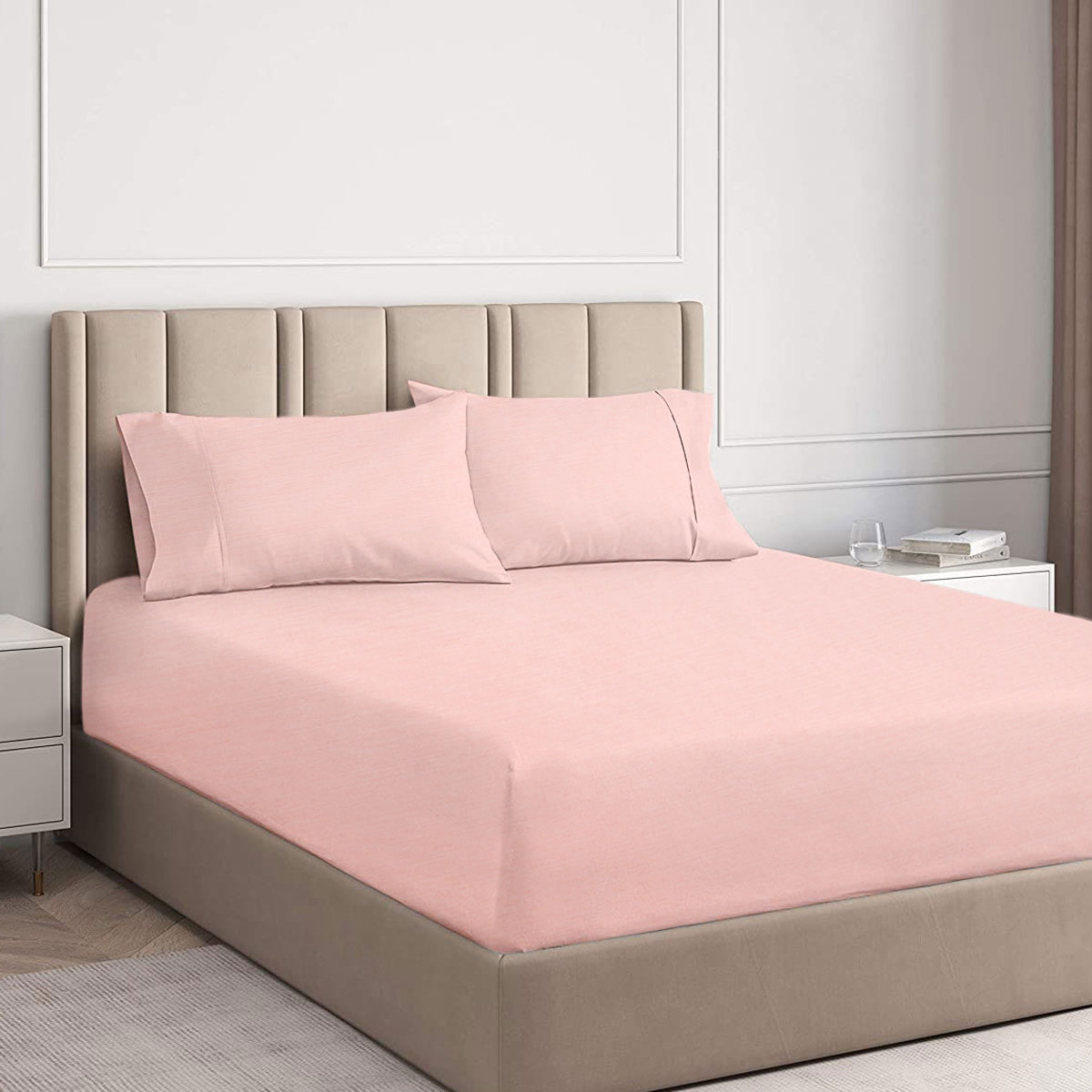 Ramesses Tea Rose 2000TC Cooling Bamboo Combo Set Double