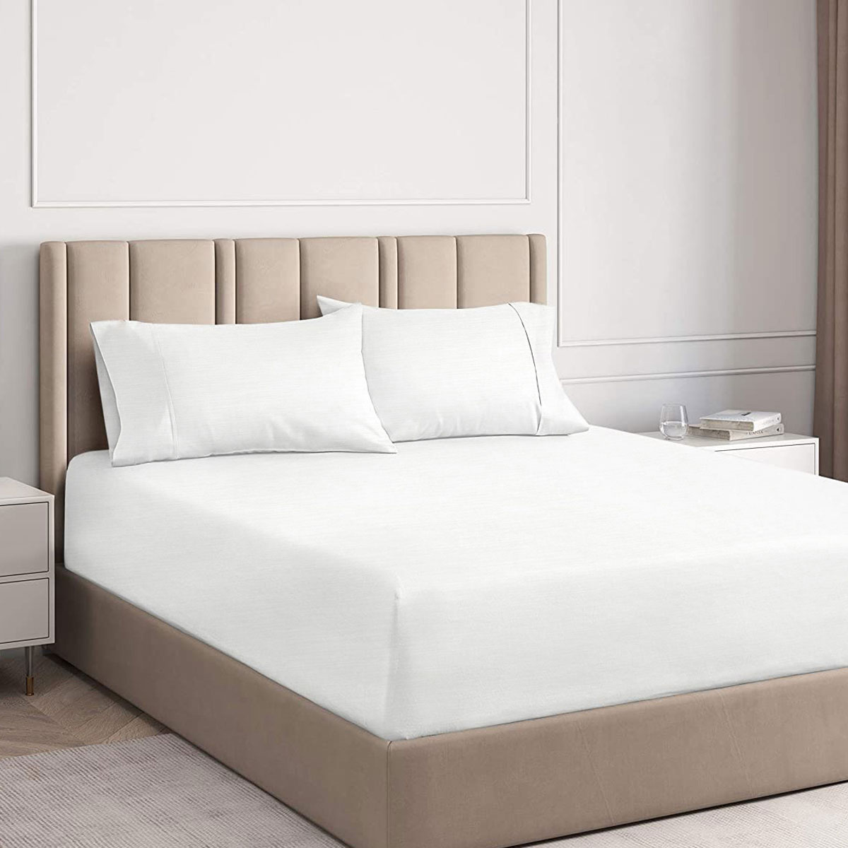 Ramesses White 2000TC Cooling Bamboo Combo Set Double