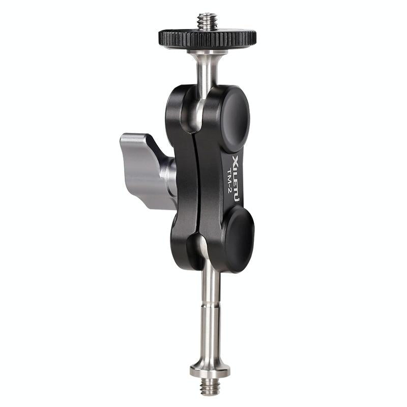 Versatile Dual Ballhead Magic Arm For Camera And Monitor Mounting - Tm-2