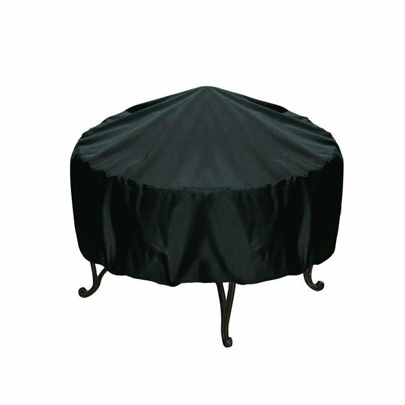 Round Table Cover for Outdoor Garden Grill - Rainproof Dustproof Anti-ultraviolet - 86x36cm