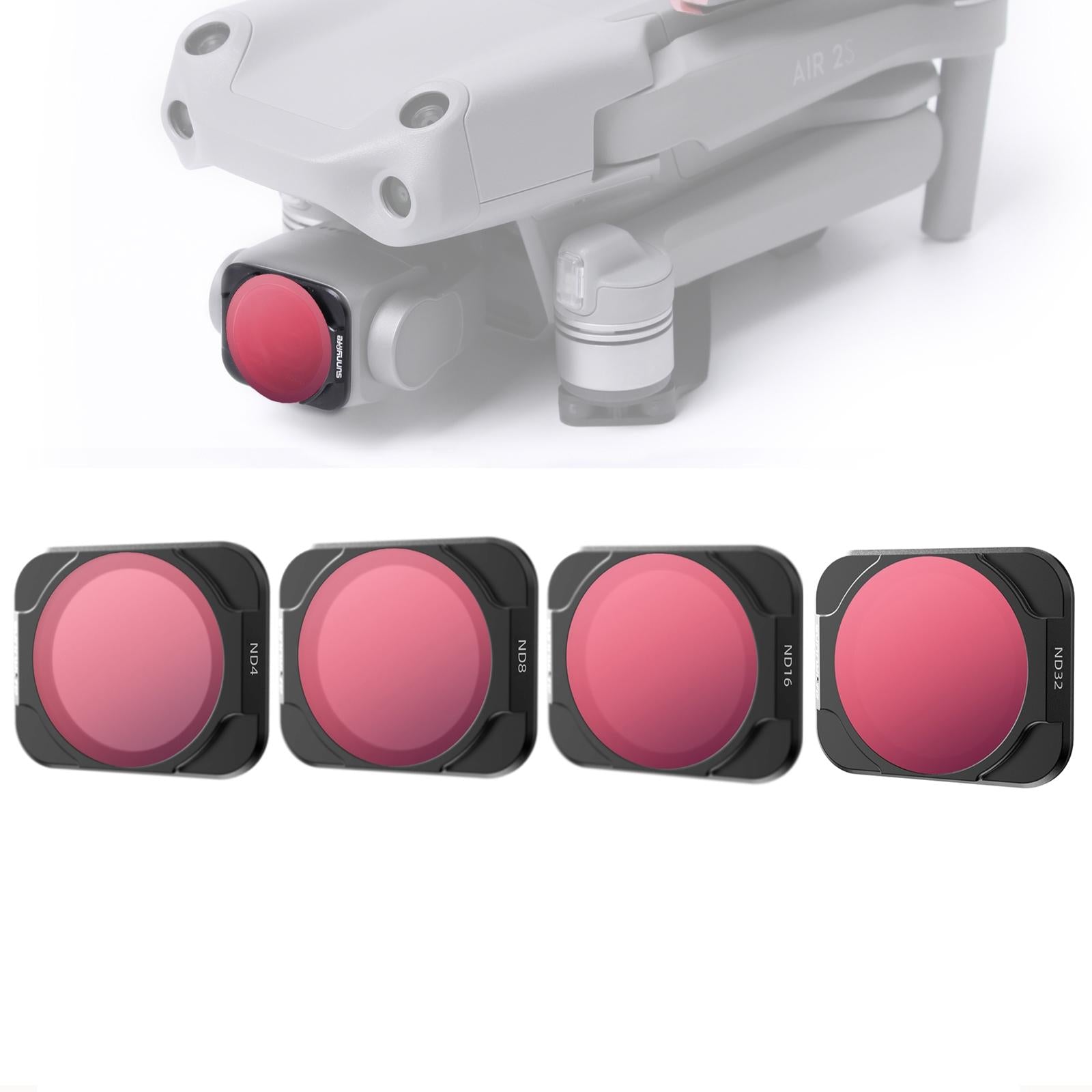 4-in-1 Nd Lens Filter Set for Dji Air 2s