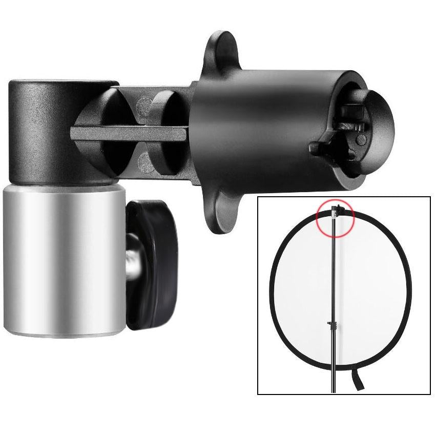 Studio Reflector Holder Clip For Light Stand - Photo / Video